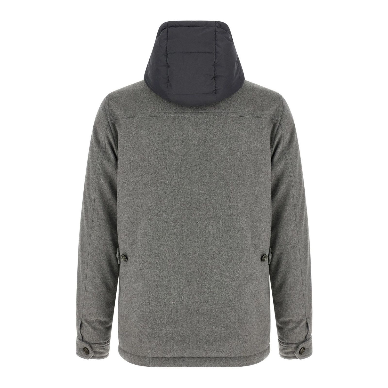 MooRER MOORER Monti Gray Wool Jacket New & Authentic (Men's size:XX Size US XXL / EU 58 / 5 - 2 Thumbnail