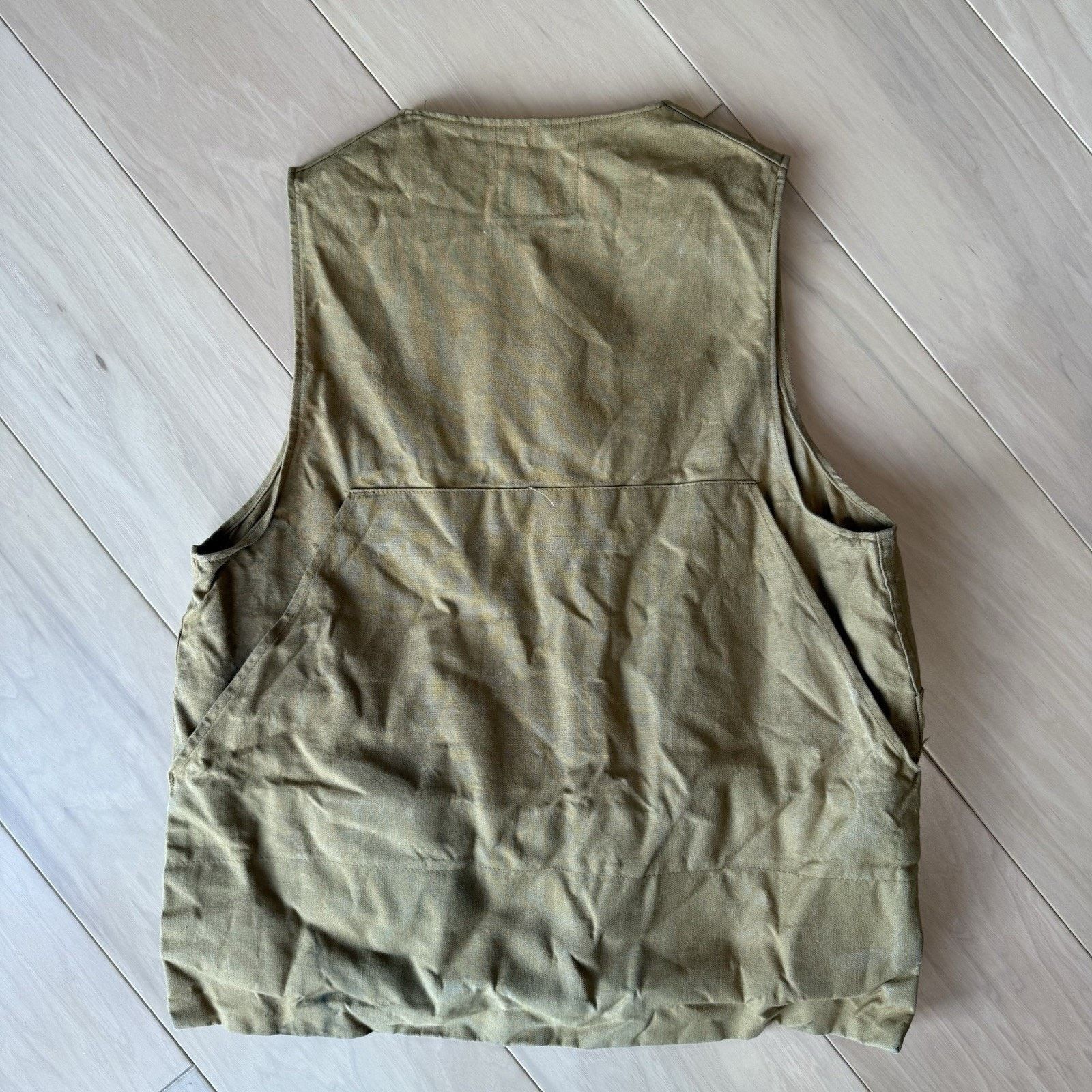 Sears Vintage Sears Field Tested Vest Small Khaki 80s Outdoors Size US S / EU 44-46 / 1 - 9 Thumbnail