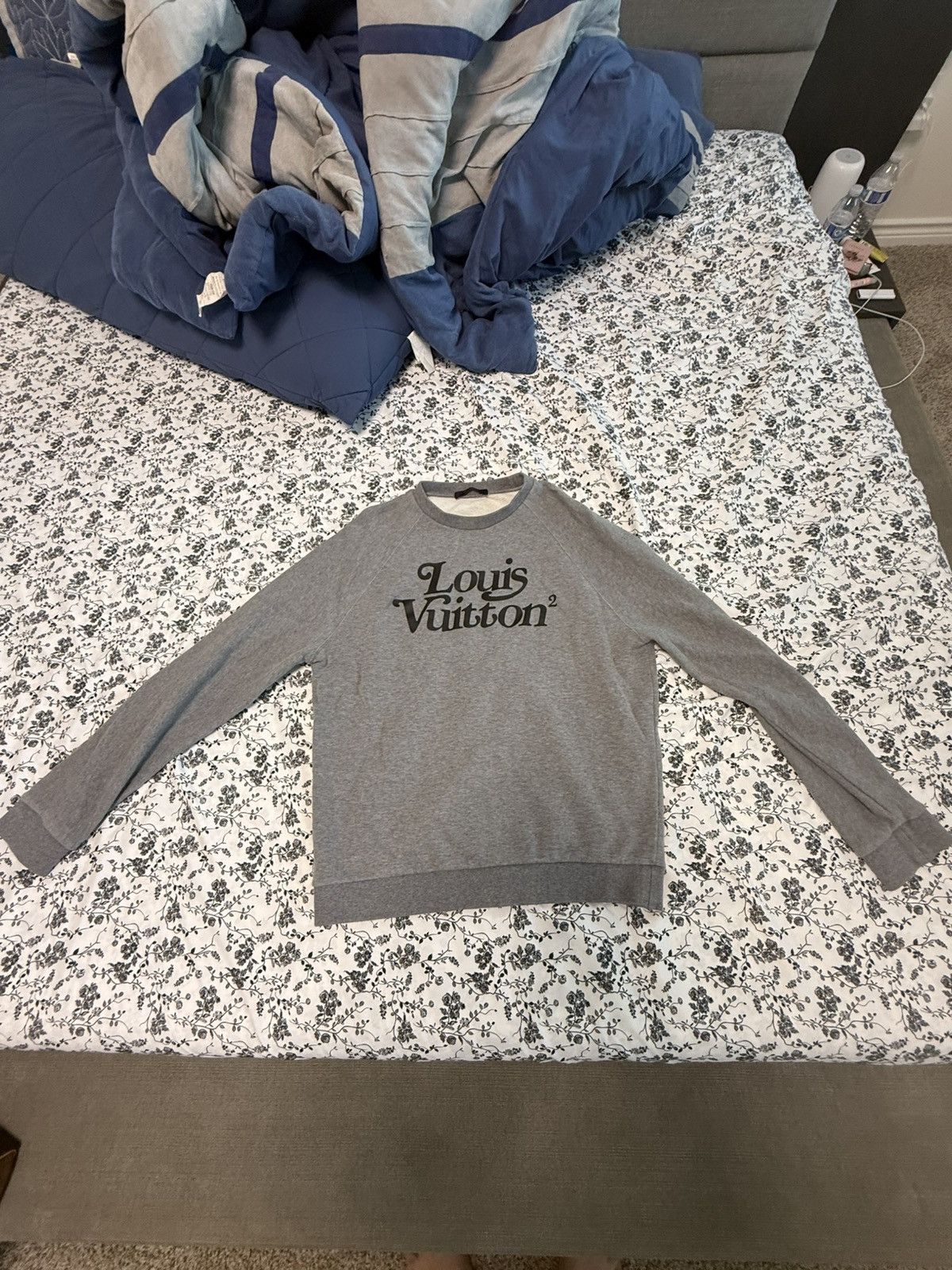 Louis Vuitton × Nigo Louis Vuitton x Nigo LV Logo Crewneck Sweater Size US M / EU 48-50 / 2 - 1 Thumbnail