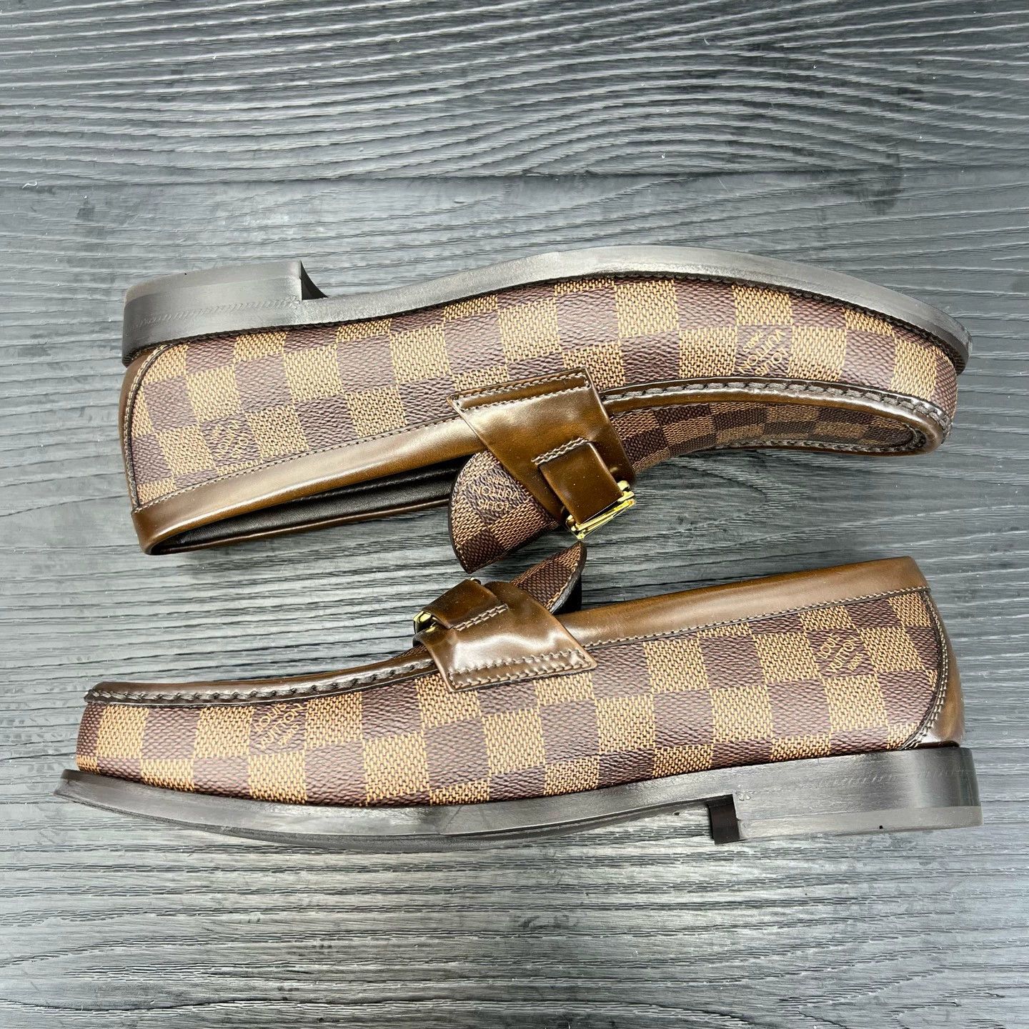 Louis Vuitton Louis Vuitton Monogram Brown Loafers Size 7 (41) New Size US 7 / EU 40 - 6 Thumbnail