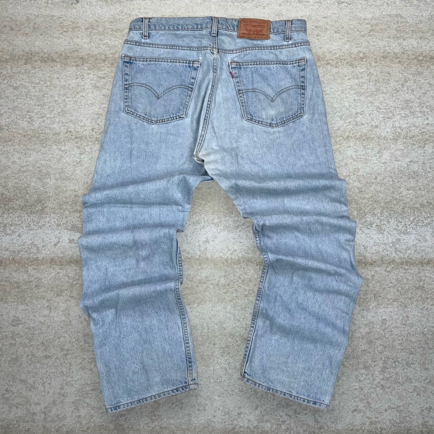 Levi's Vintage 90s Levis Jeans 505 38x32 Straight Fit Light Wash Size US 38 / EU 54 - 1 Thumbnail