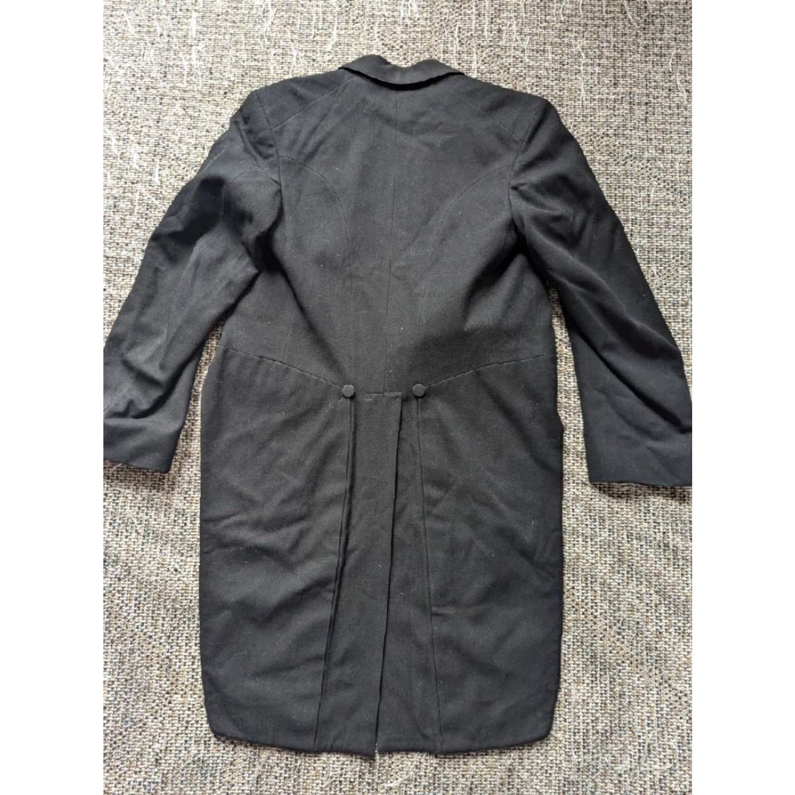 Vintage dated 1907 vintage TUXEDO tails jacket 34R victorian ANTIQUE custom bespoke Size 34R - 3 Thumbnail