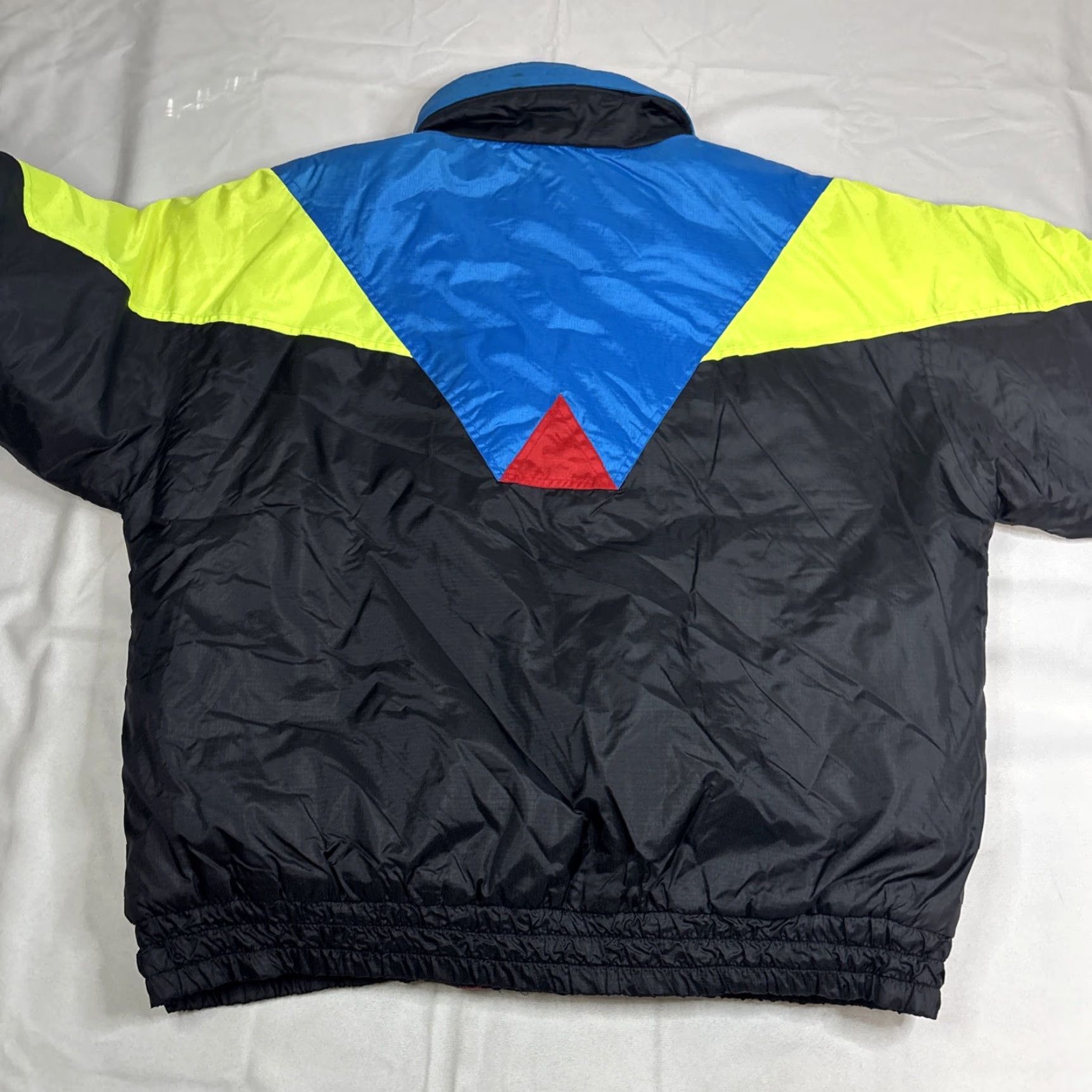 Vintage VINTAGE Black Campus Rugged Country Winter Jacket Puffer Ski Snow Large Red Blue Mens Size US L / EU 52-54 / 3 - 5 Thumbnail