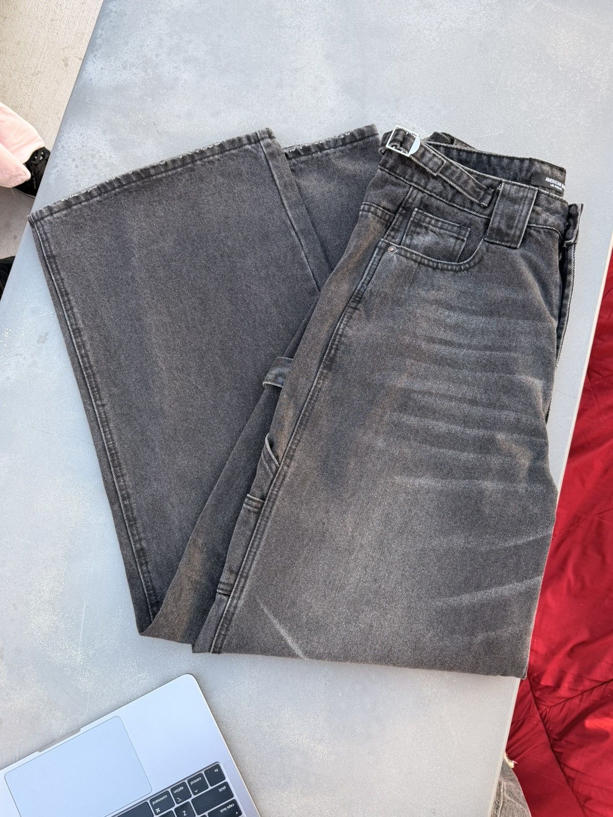 Other Black American Bazi Work Pants Size US 31 - 2 Thumbnail