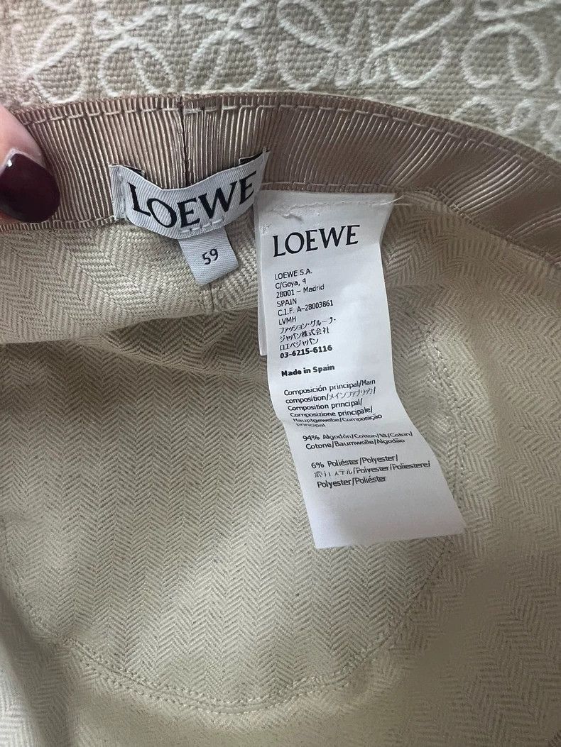 Loewe LOEWE size 59 Fisherman Hat and Small Top Hat Size ONE SIZE - 3 Thumbnail
