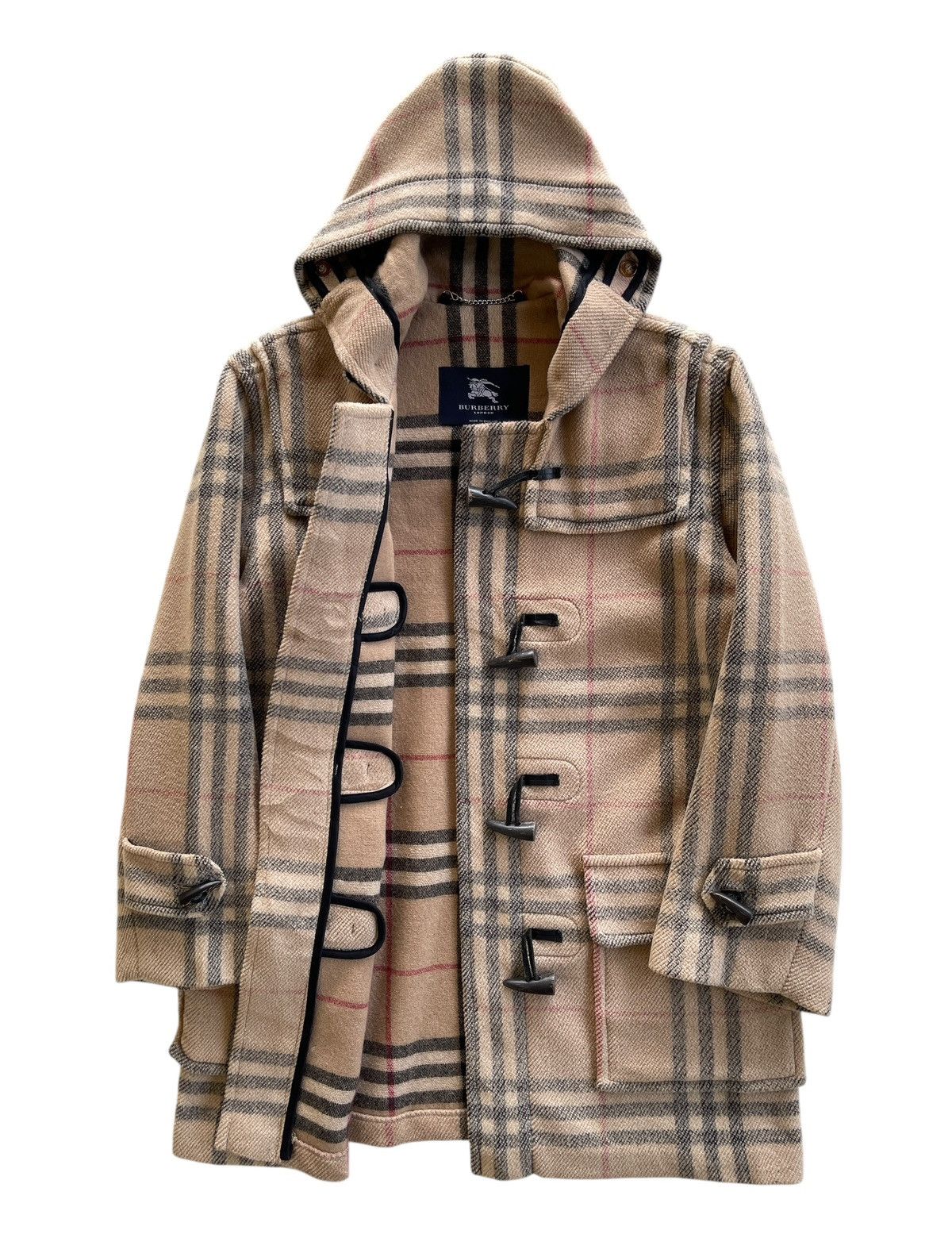Burberry Burberry London Nova Checked Duffle Hooded Size US L / EU 52-54 / 3 - 2 Thumbnail
