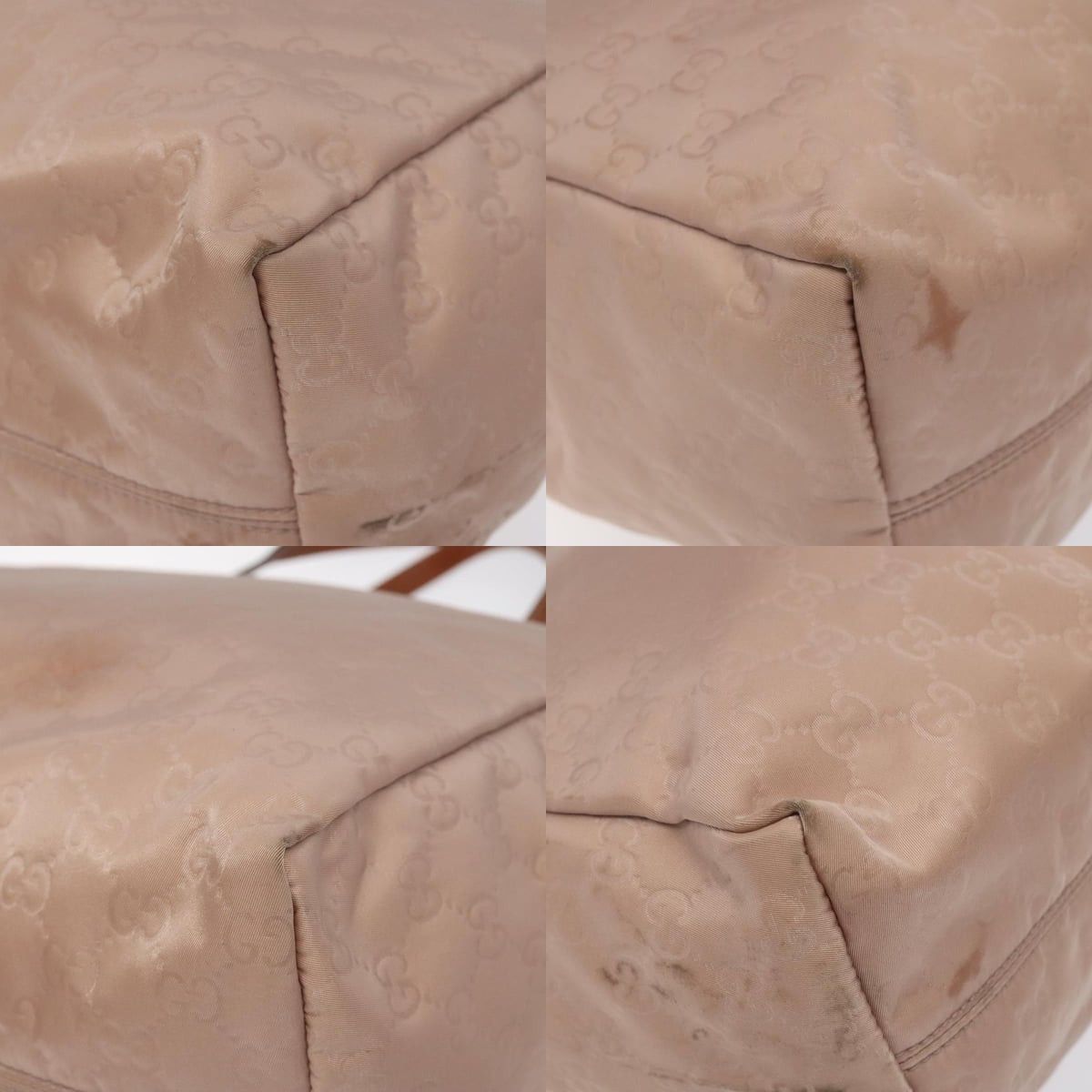 Gucci GUCCI GG Canvas Hand Bag Pink Size ONE SIZE - 10 Thumbnail
