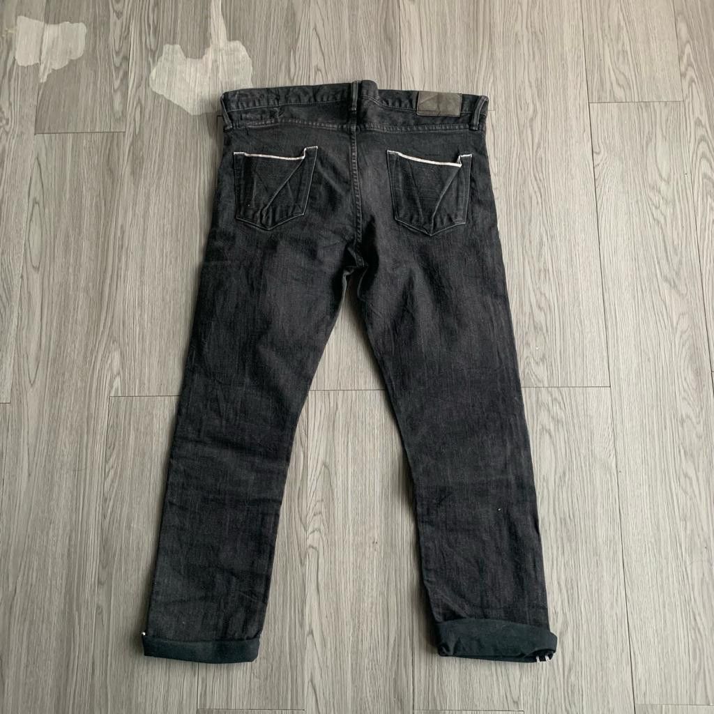 image of Kuro Diamante Selvedge Denim in Black, Men's (Size 31)