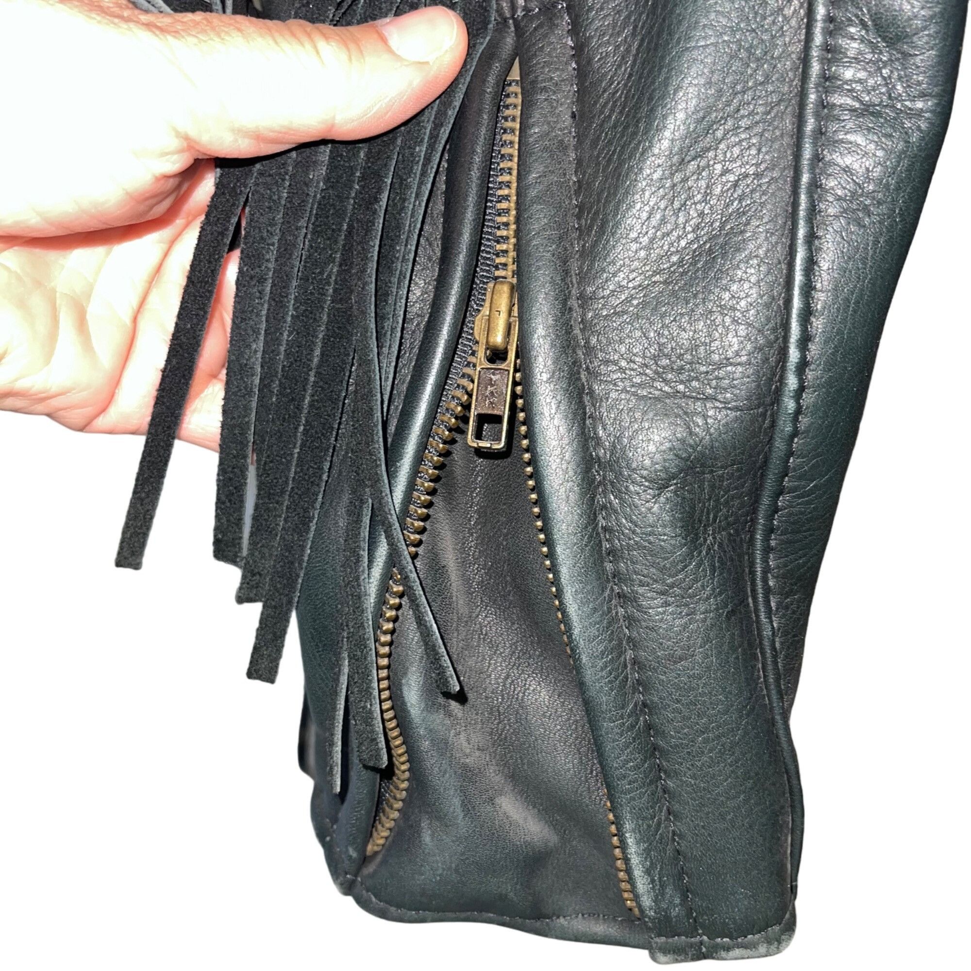 Vintage Classic Leather Riverside Vintage Womens Jacket Size L / US 10 / IT 46 - 8 Thumbnail