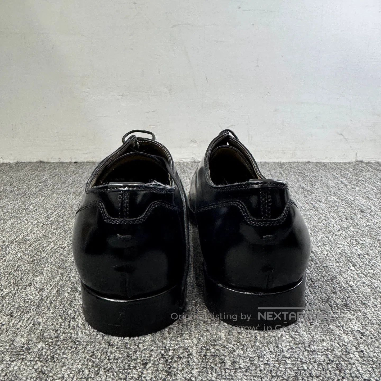 Alexander McQueen Black Leather Formal Lace-Up Shoes. Size US 7 / EU 40 - 3 Thumbnail