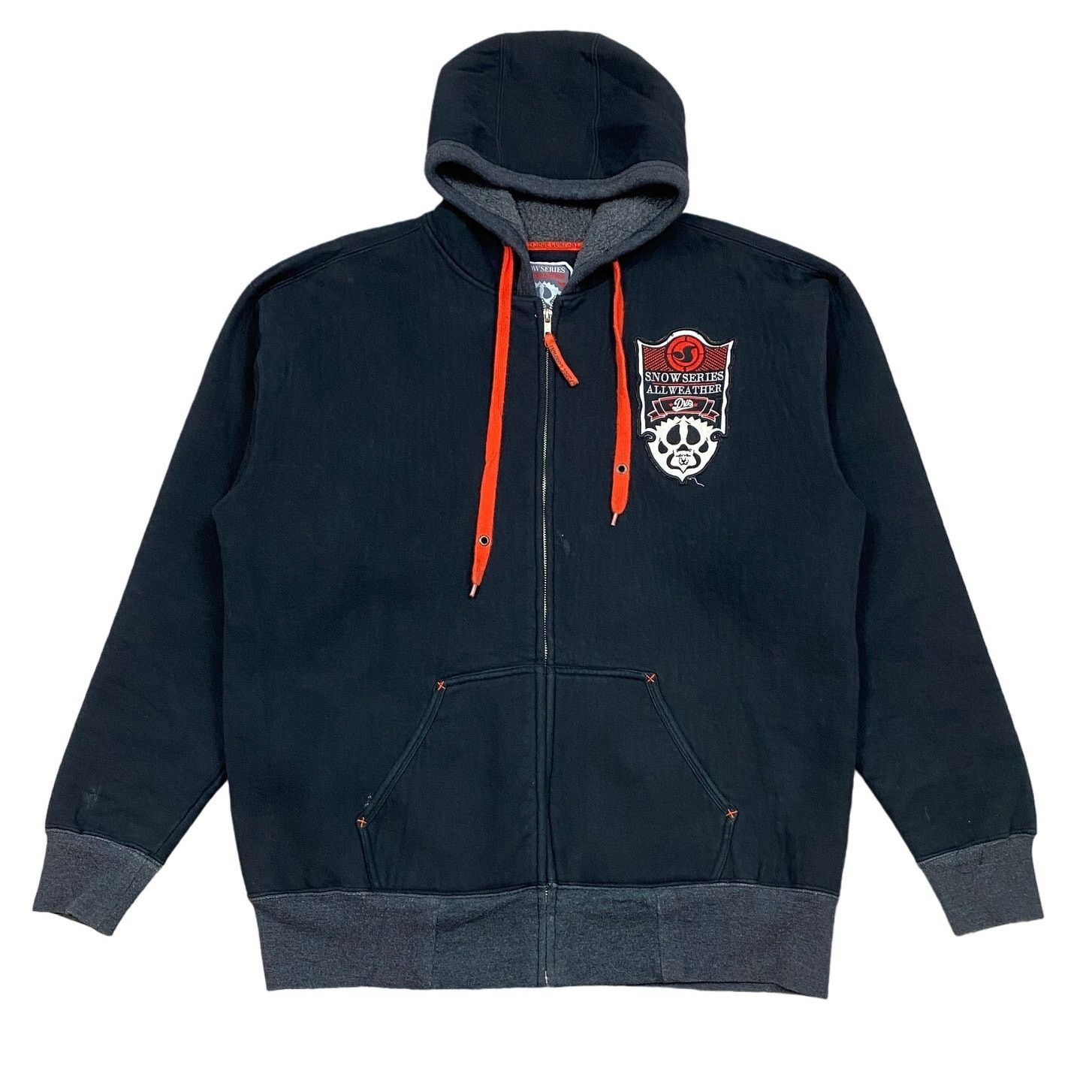 DVS DVS Skate Snowseries All Weather Full Zip Hoodie L Y2K Size US L / EU 52-54 / 3 - 1 Thumbnail