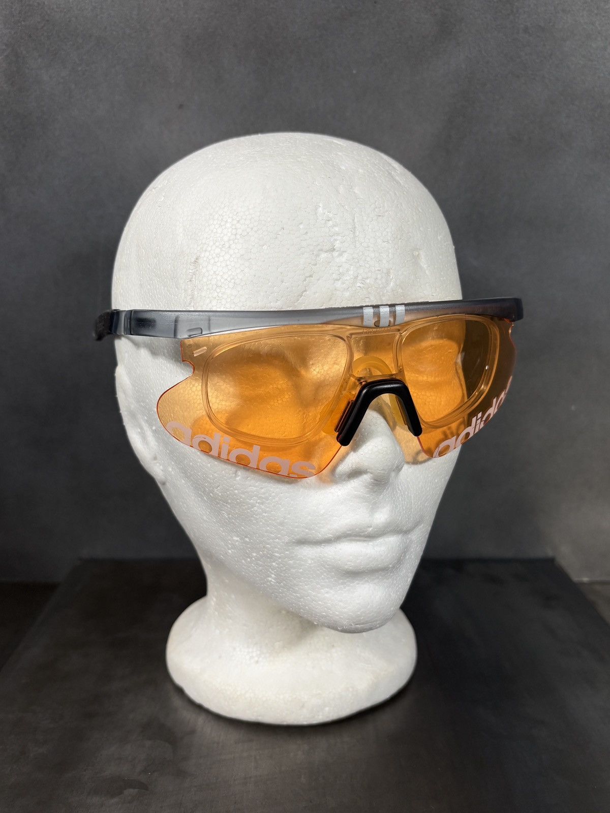Adidas 1990s Adidas EQT Sunglasses Vintage Sport Shield Equipment Size ONE SIZE - 24 Thumbnail