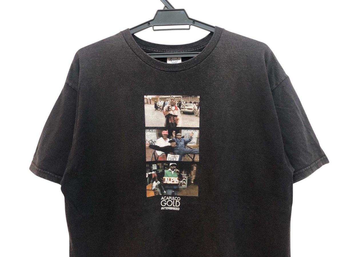 Acapulco Gold × Vintage × Wu-Tang Clan Y2K 🔥 ACAPULCO GOLD WUTANG WEARING POLO PHOTO TEE MADE IN 🇺🇸 Size US L / EU 52-54 / 3 - 3 Thumbnail