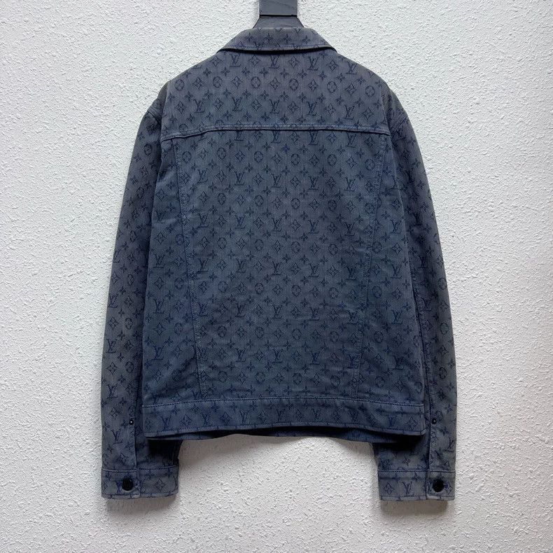 Louis Vuitton Louis Vuitton Denim Jacket Size 56-2506 Size US XXL / EU 58 / 5 - 2 Thumbnail