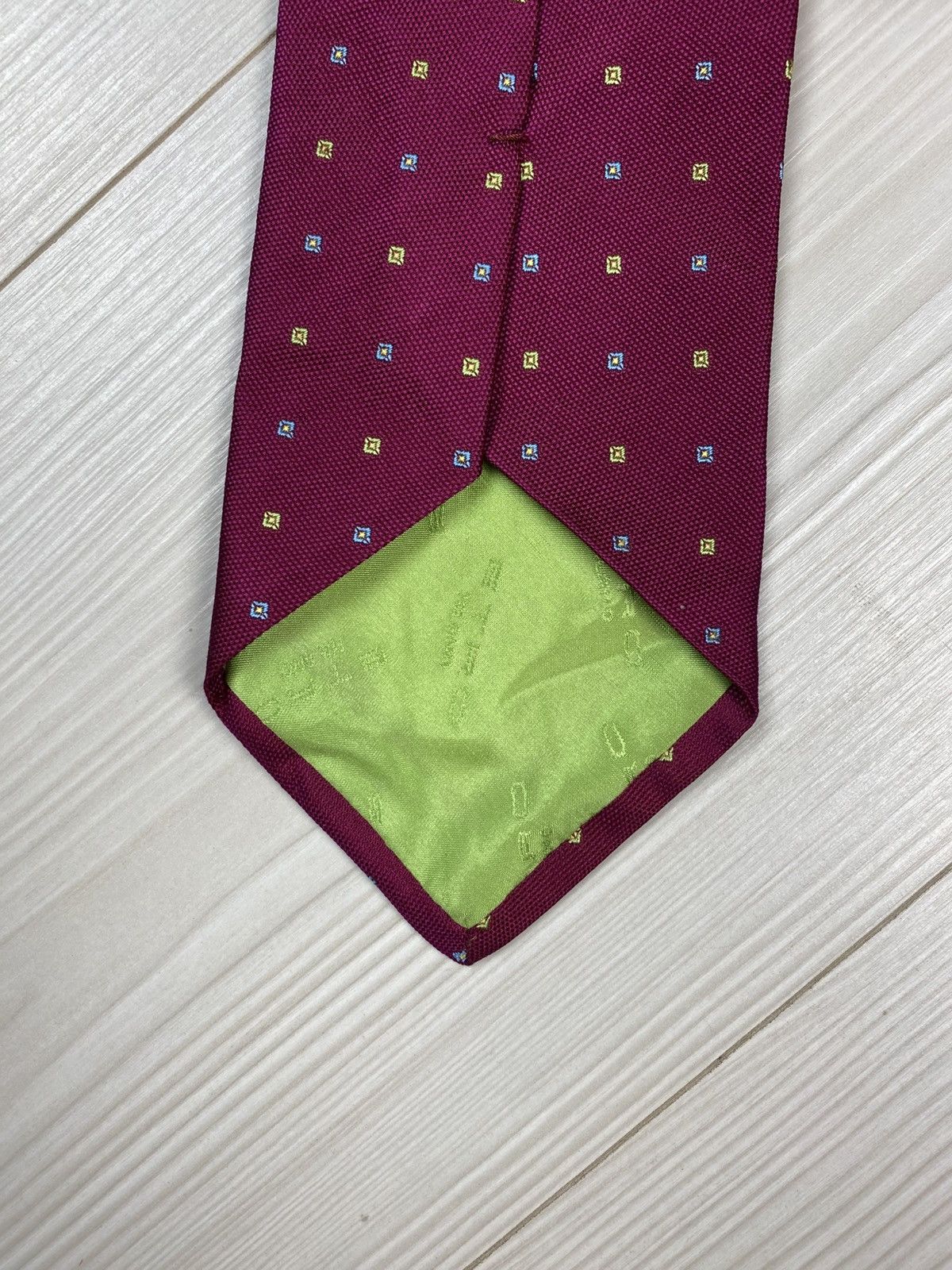 Etro Etro Milano Monogram 100% Silk Tie Size ONE SIZE - 5 Thumbnail