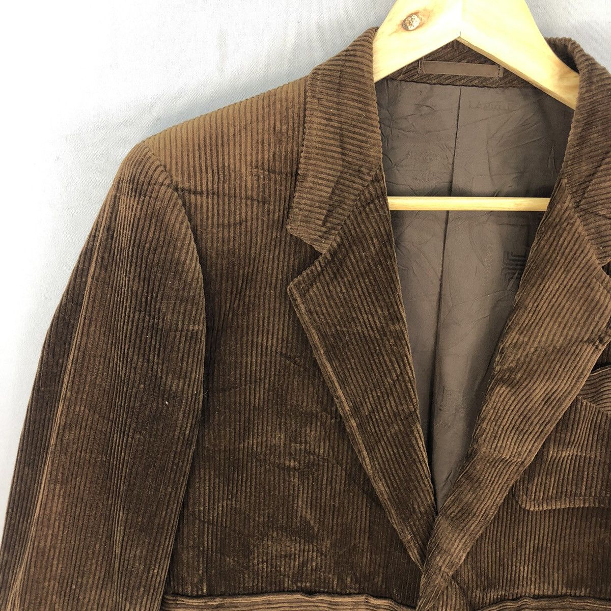 Lanvin Lanvin Luxury Corduroy Blazer Jacket Size US XS / EU 42 / 0 - 2 Thumbnail