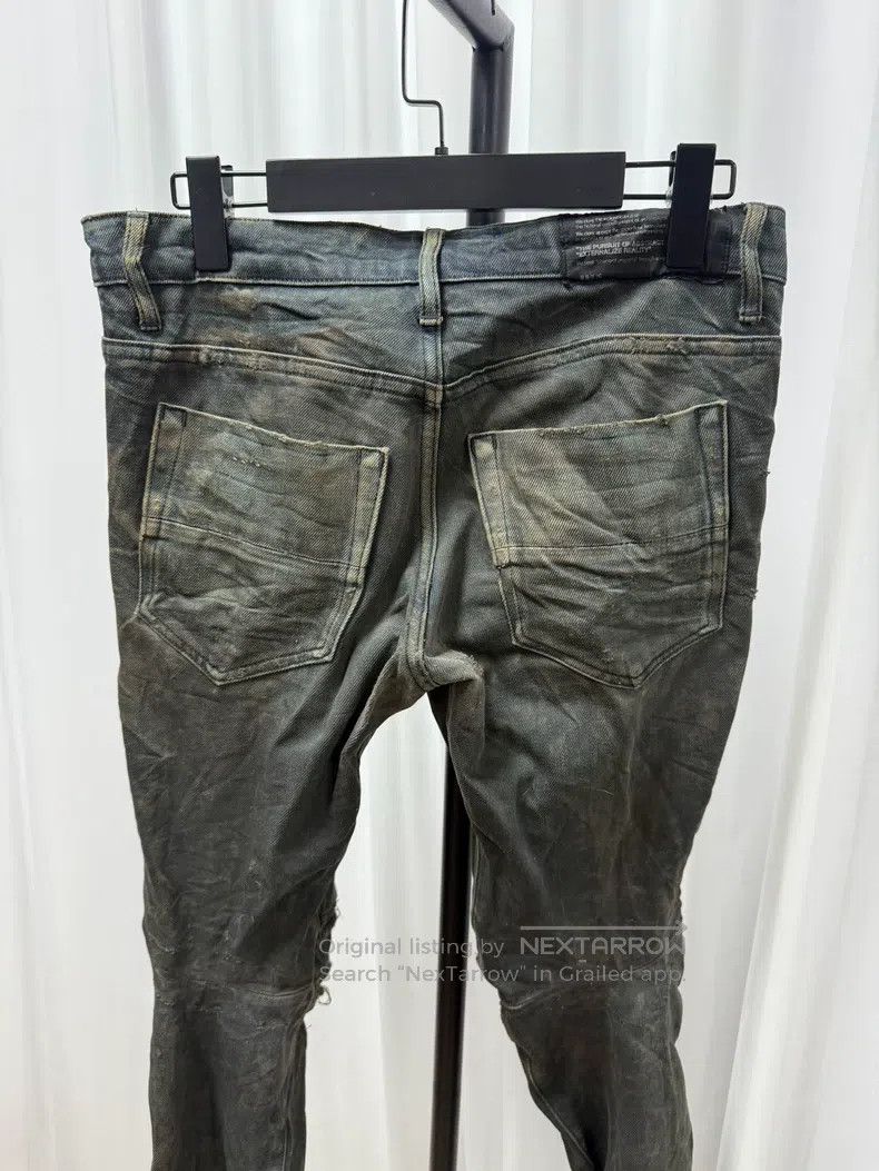 Julius Julius Peak Blue Clay Dye Crooked Sword Creased Trousers Size US 27 - 7 Thumbnail