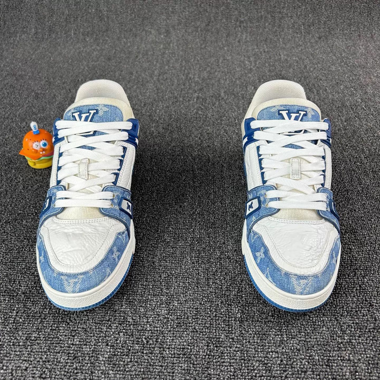 Louis Vuitton Louis Vuitton blue denim Trainer 42 Size US 9 / EU 42 - 2 Thumbnail