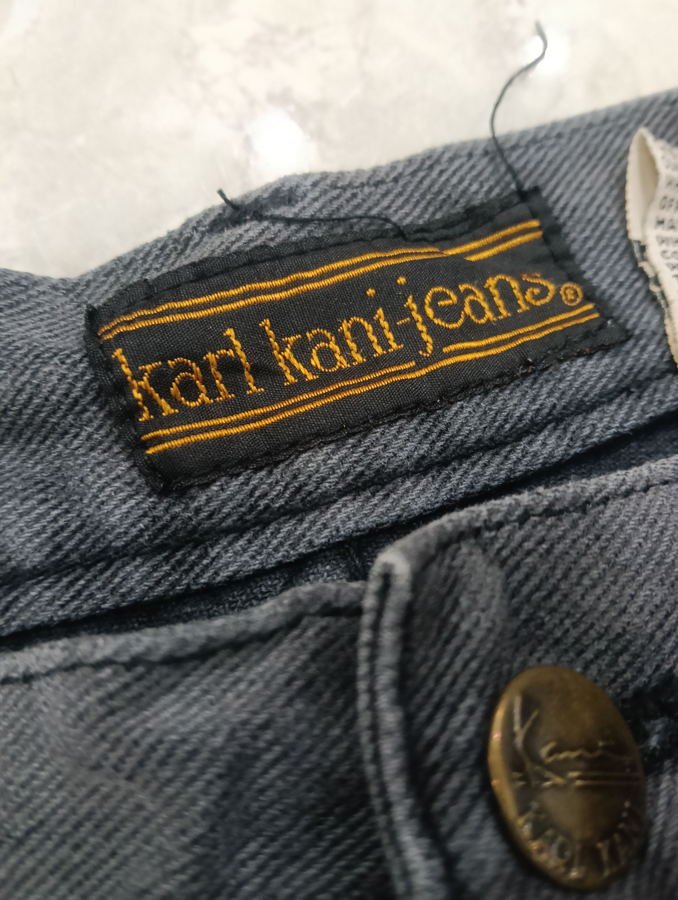 Karl Kani Karl Kani Indigo Dyed Short Baggy Pant Size US 37 - 8 Thumbnail