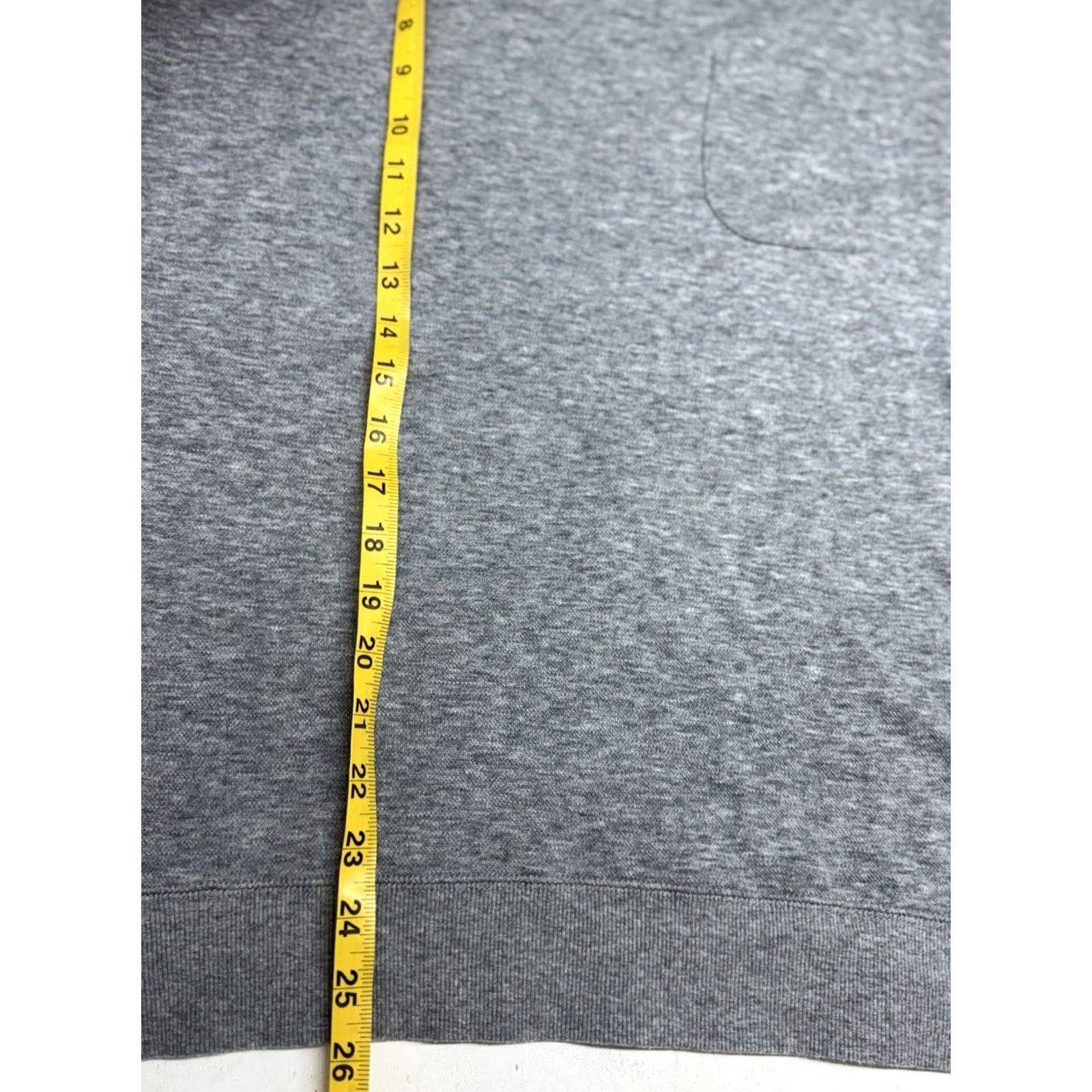Vuori Vuori Jeffreys Pullover Sweatshirt Mens Large Gray Crew Neck Long Sleeve Pocket Size US L / EU 52-54 / 3 - 3 Thumbnail