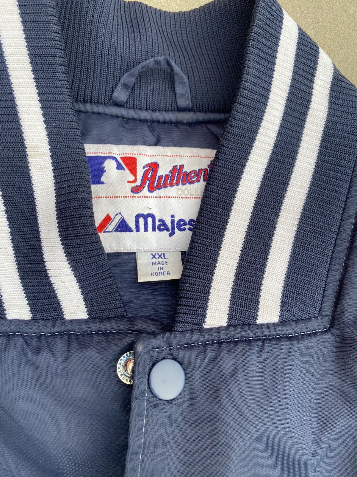 Majestic Vintage New York Yankees Authentic majestic varsity jacket Size US XXL / EU 58 / 5 - 2 Thumbnail