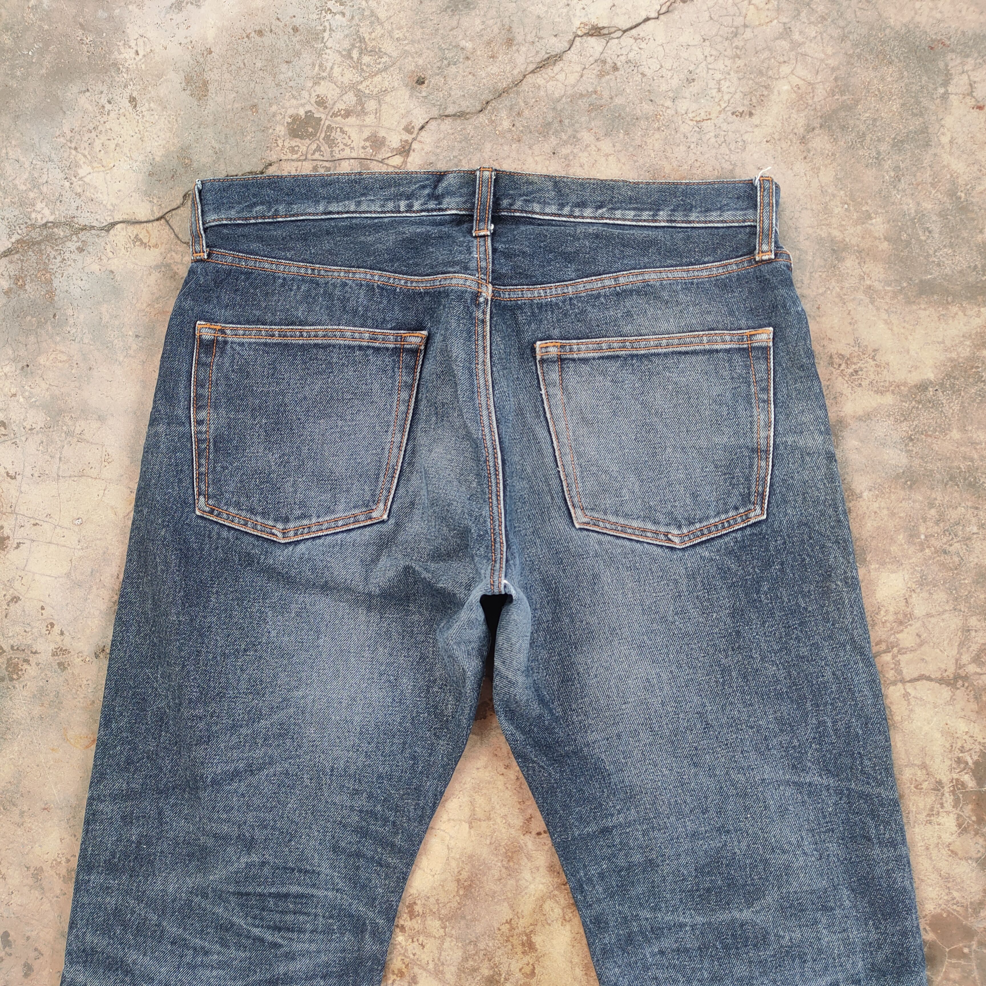 Japanese Brand × Jean × Vintage W36 VINTAGE JAPANESE FADED DISTRESSED JEANS PANTS Size US 36 / EU 52 - 7 Thumbnail