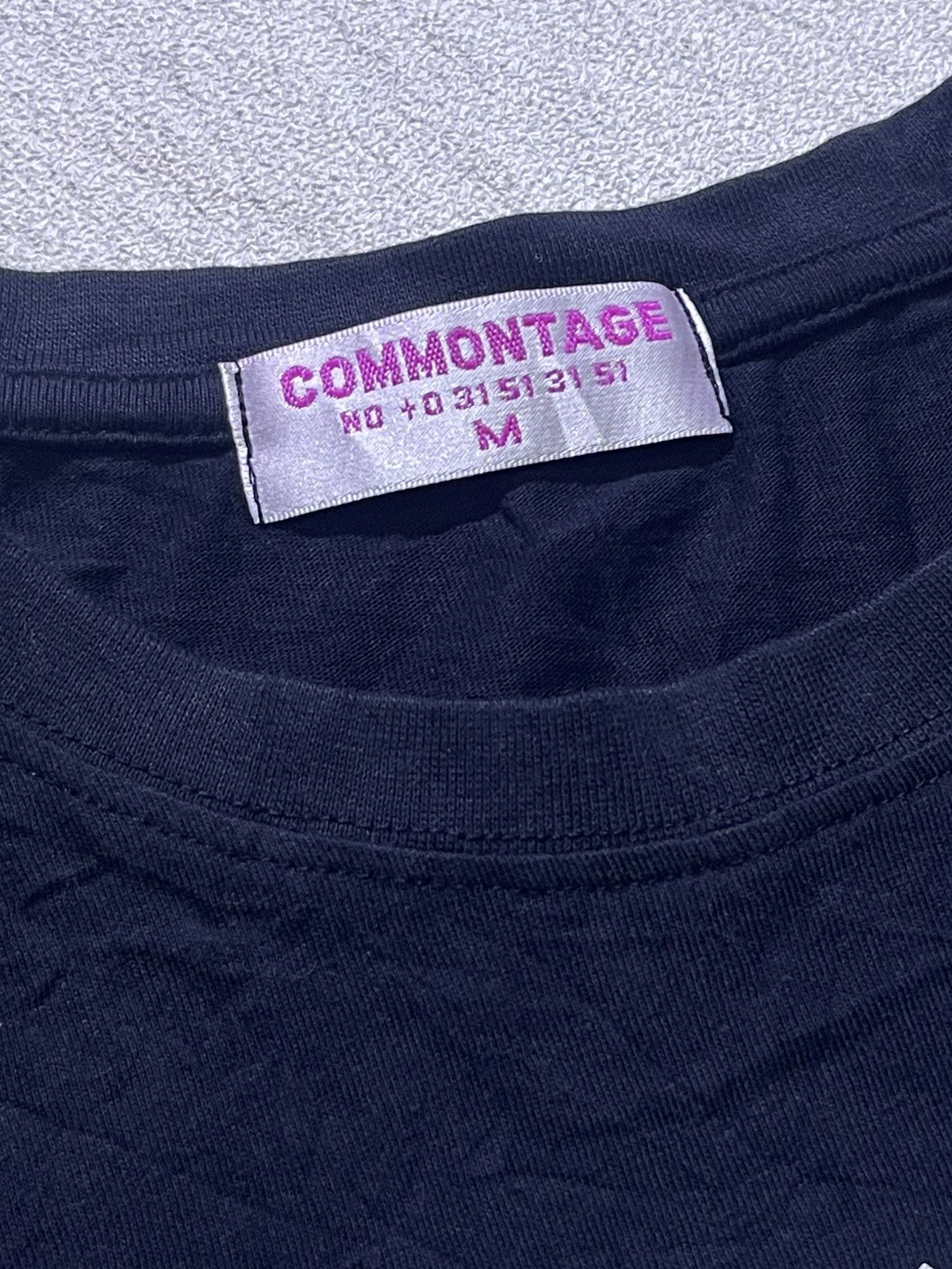Japanese Brand Y2K COMMONTAGE long sleeve tshirt Size US M / EU 48-50 / 2 - 6 Thumbnail