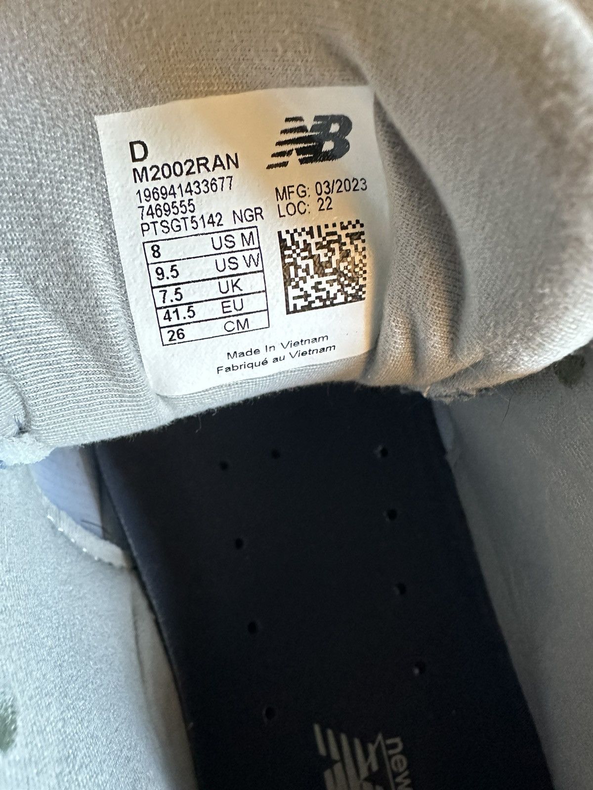 atmos New Balance 2002R Atmos Cybernetics Blue Size US 8 / EU 41 - 6 Thumbnail