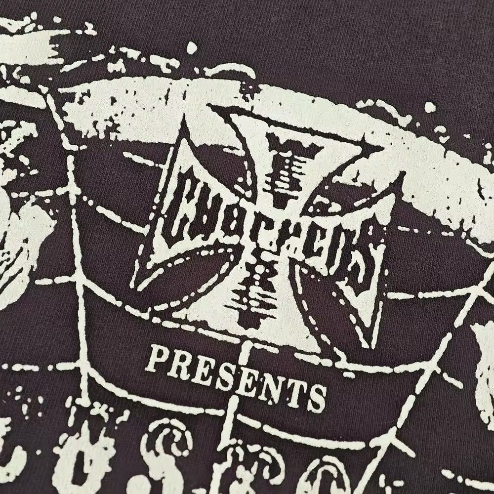 Japanese Brand × Vintage West Coast Choppers Logo Graphics Printed Short Sleeve Shirt Size US XL / EU 56 / 4 - 6 Thumbnail