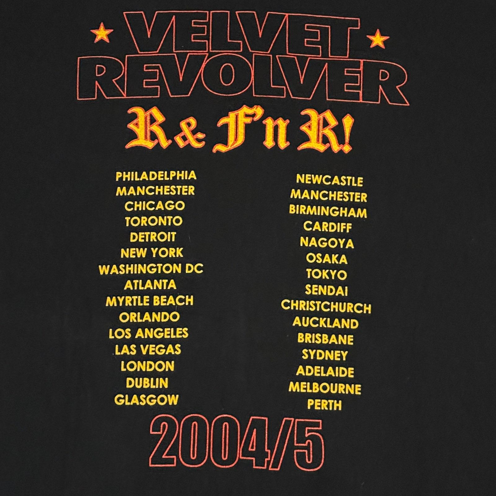 Band Tees × Vintage 2004/05 Velvet Revolver R&FnK! Shirt Size XL Tattoo Woman Size US XL / EU 56 / 4 - 4 Thumbnail