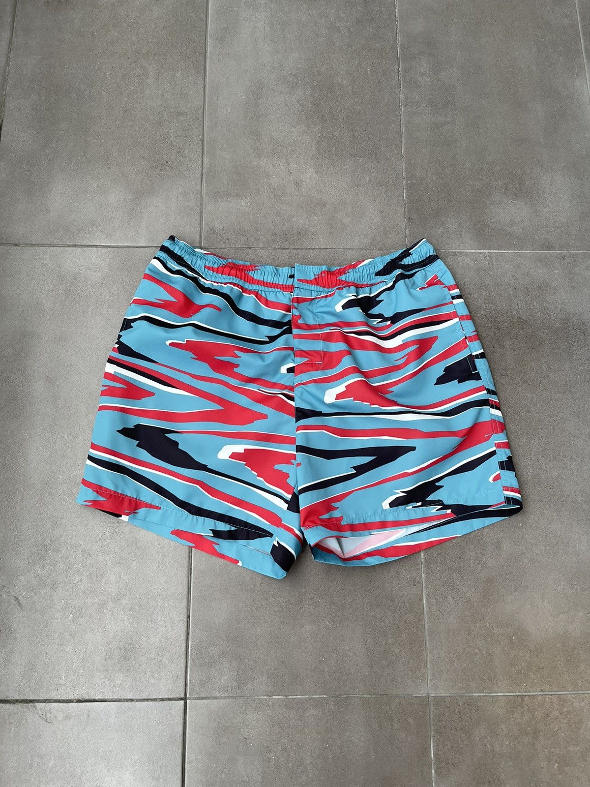 Missoni !DS! SS23 Missoni Wave Camouflage Print Swim Shorts Size US 34 / EU 50 - 1 Thumbnail