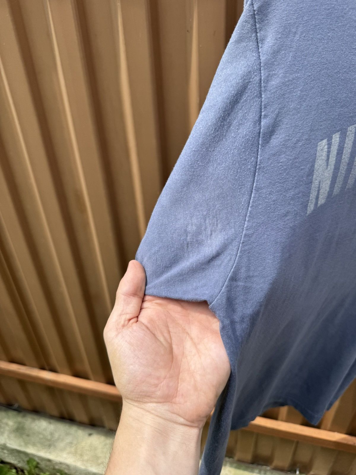 Other Vintage Nike Y2k Distressed Tee Size US S / EU 44-46 / 1 - 8 Thumbnail