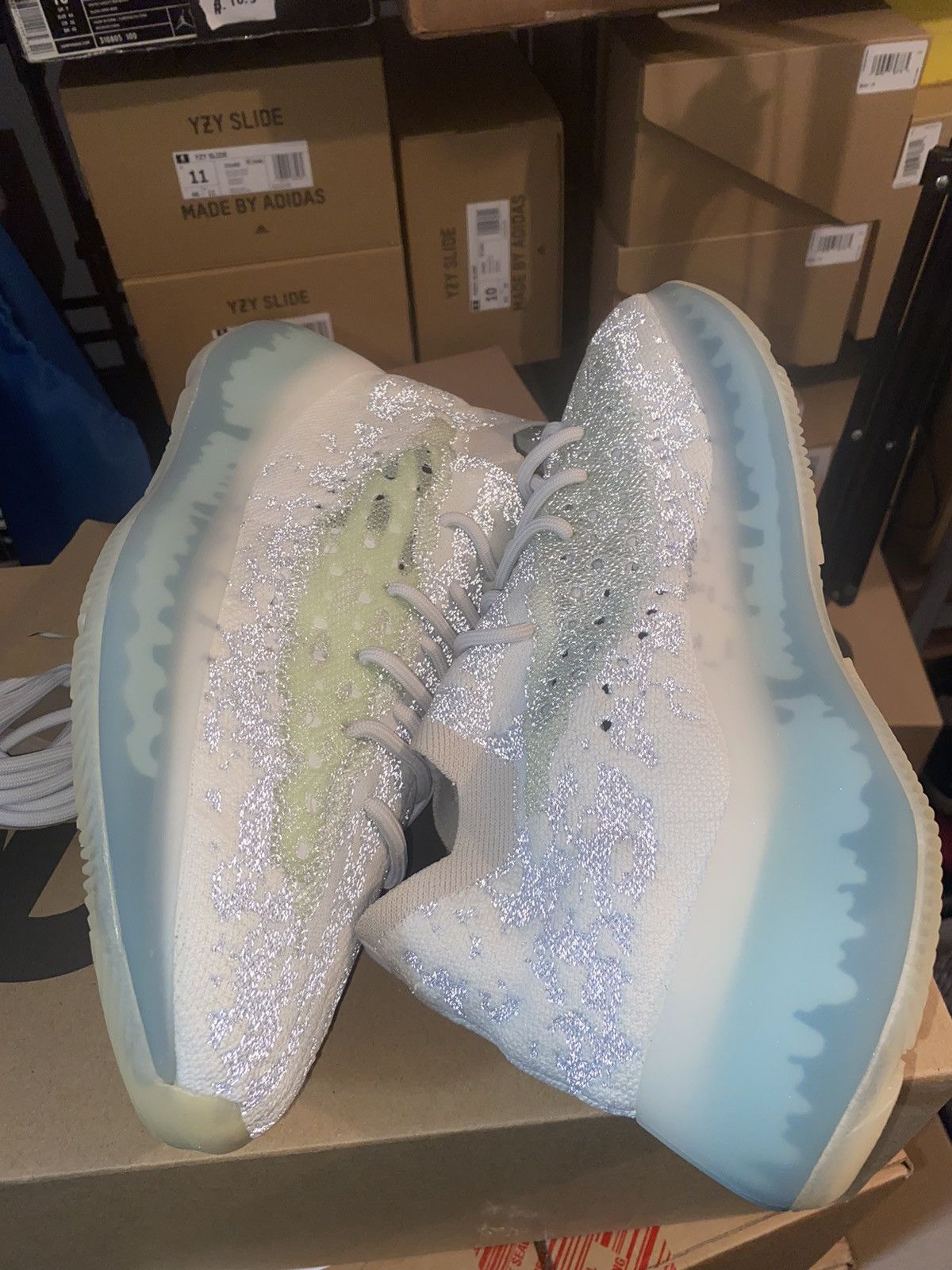 Yeezy Adidas Yeezy Boost 380 ‘Alien Blue RF’ Size 8 100% Authentic Size US 8 / EU 41 - 3 Thumbnail