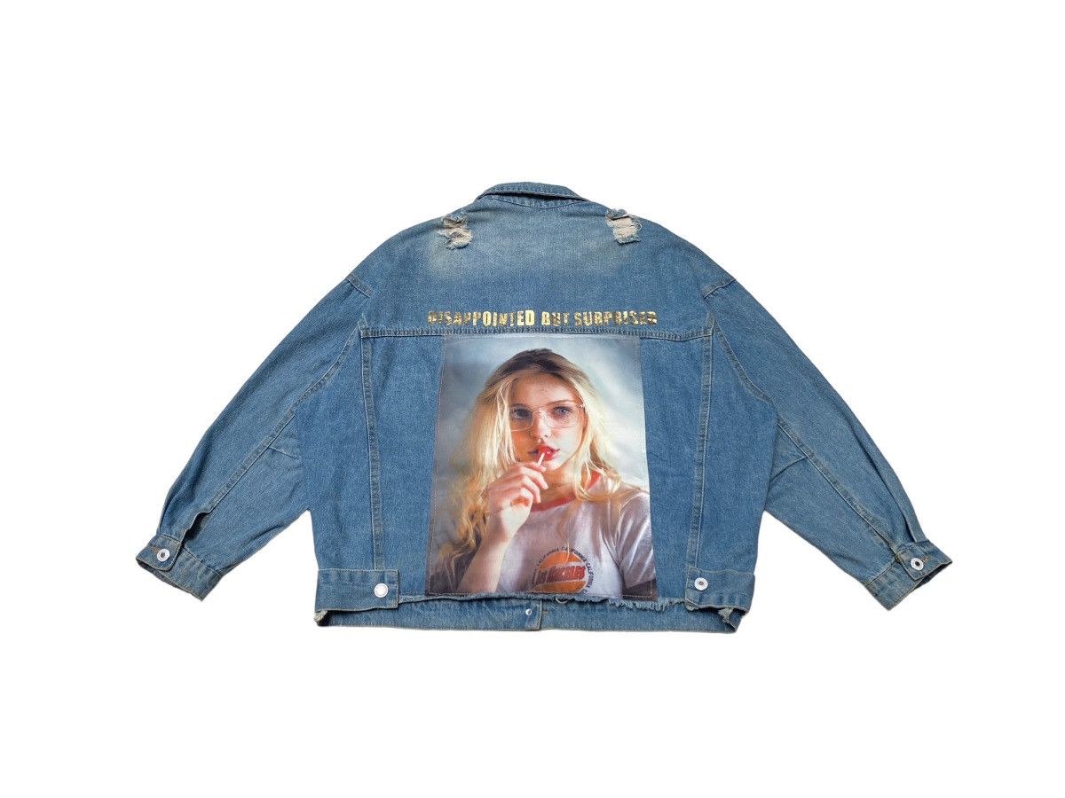 Vintage Japanese Brand Pumpkin Denim Trucker Jacket 1990s