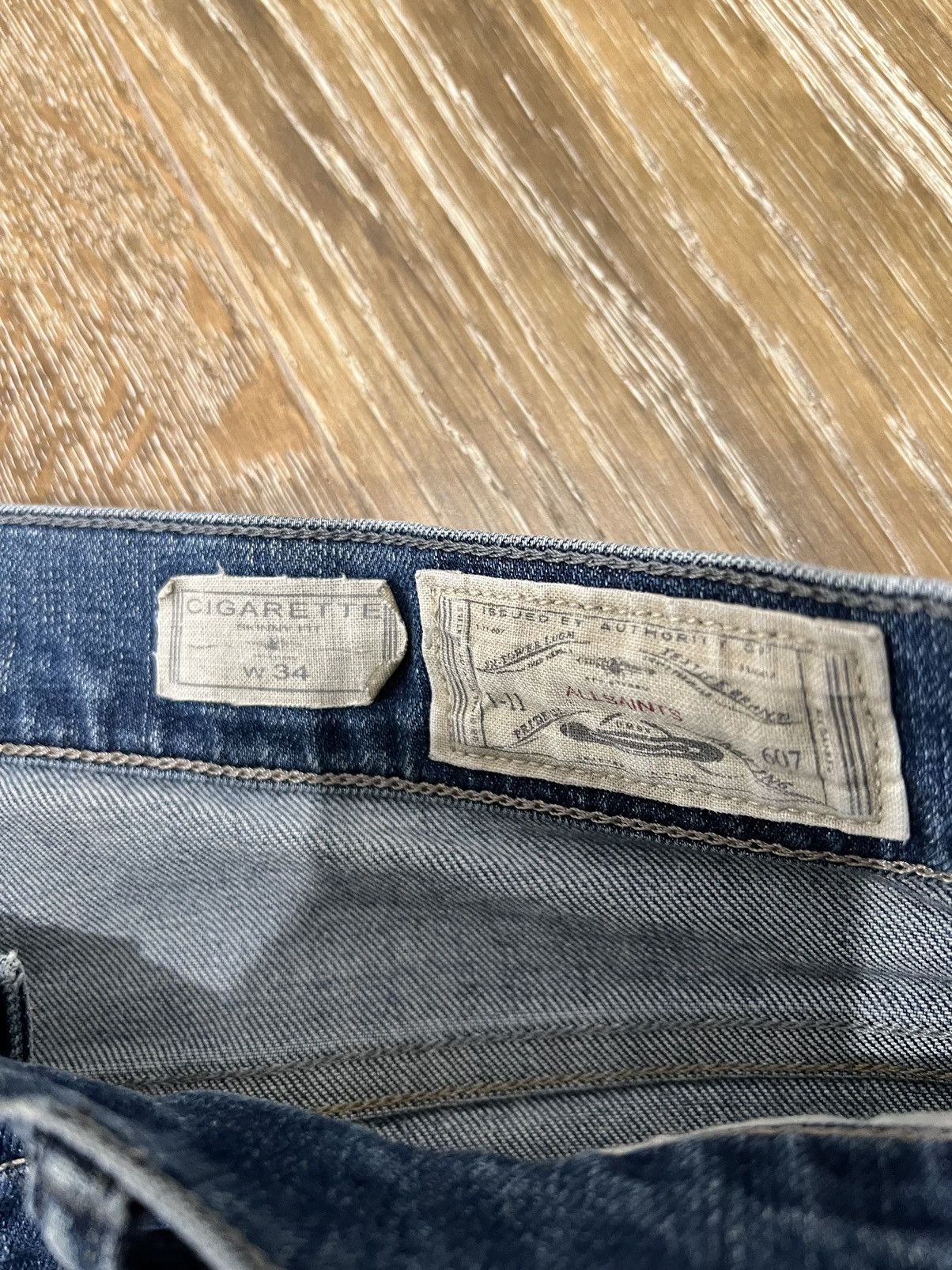 Allsaints Allsaints cigarette jeans Size US 34 / EU 50 - 3 Thumbnail