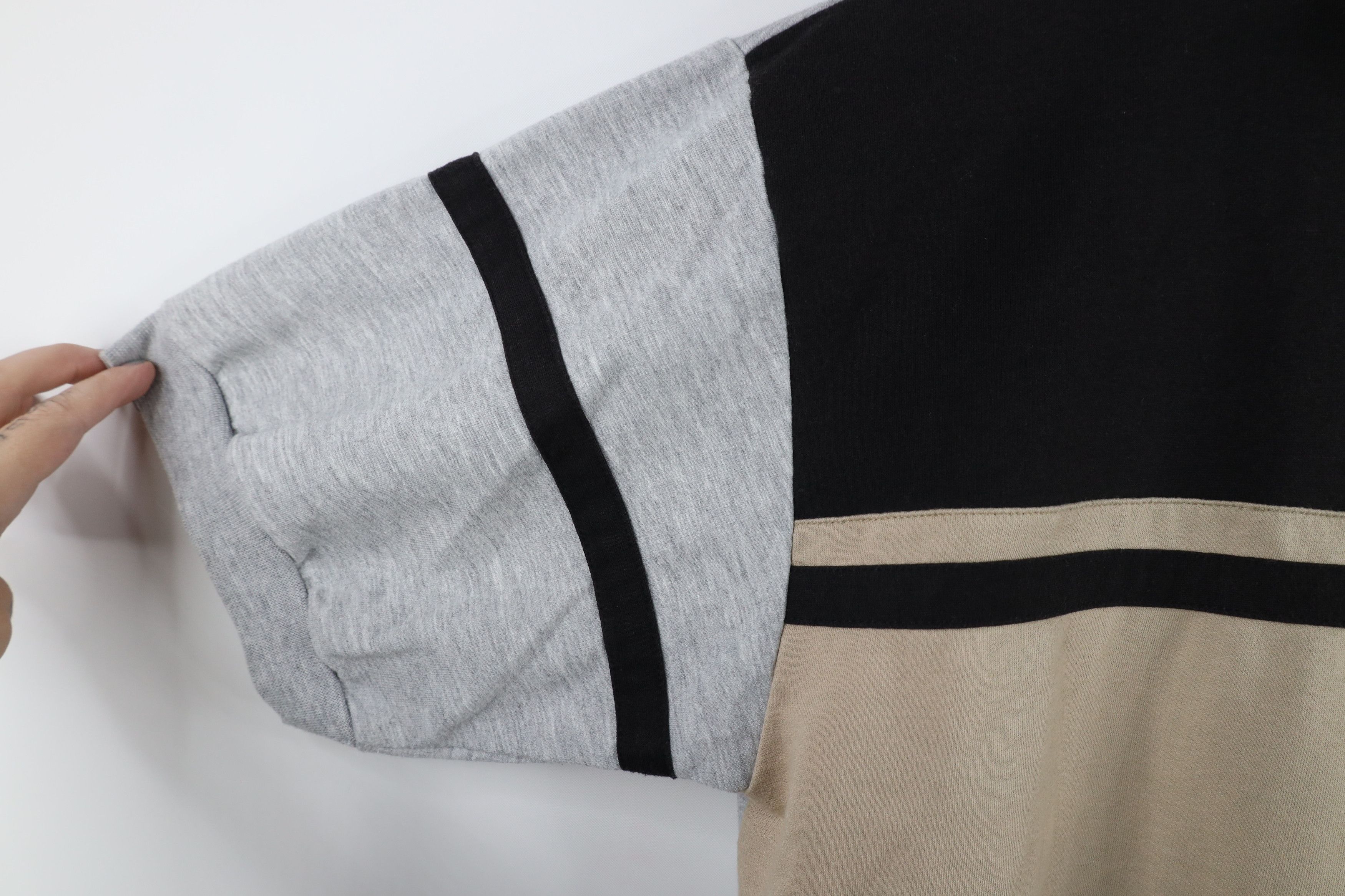 Vintage Vintage 90s Streetwear Block Collared Pullover Polo Shirt Size US M / EU 48-50 / 2 - 5 Thumbnail