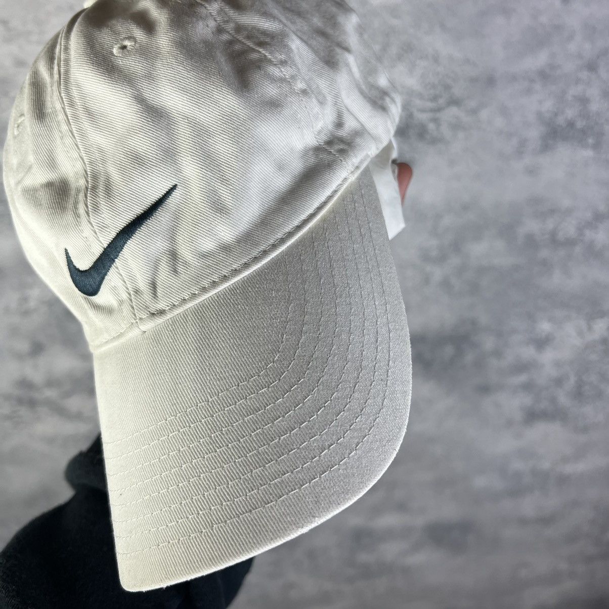 Nike Nike Swoosh Vintage Cap Men's White One Size Size ONE SIZE - 5 Thumbnail