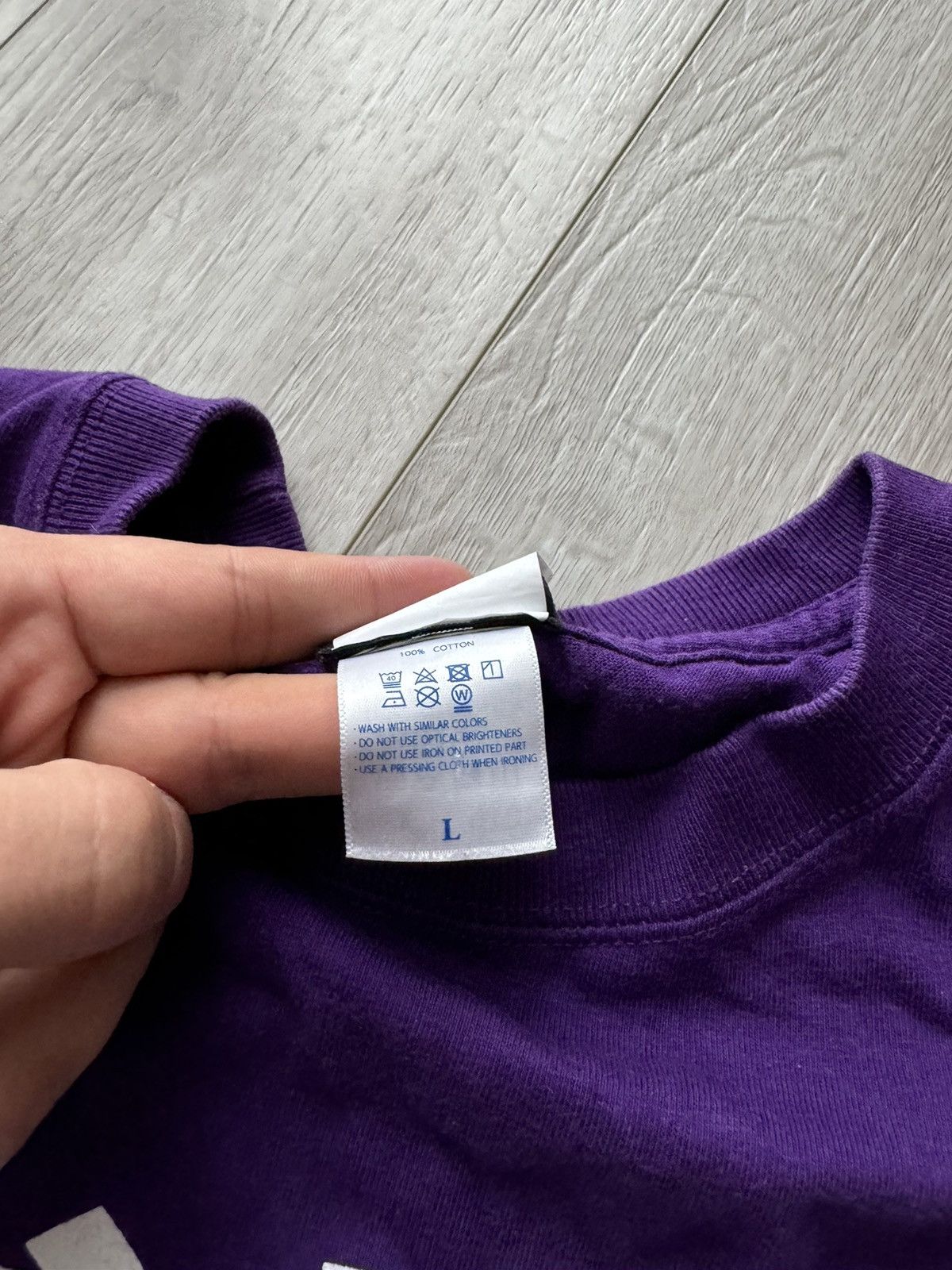 Thrasher × Vintage 🇯🇵 Thrasher Asakusabashi Street Purple T-Shirt Size US L / EU 52-54 / 3 - 5 Thumbnail