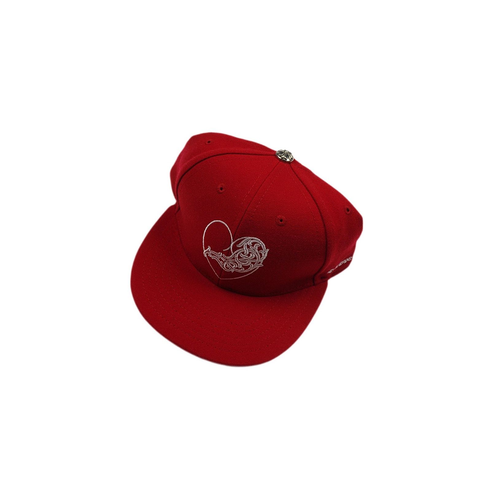 Chrome Hearts Red Vine Heart Embroidered Cap Size ONE SIZE - 2 Thumbnail