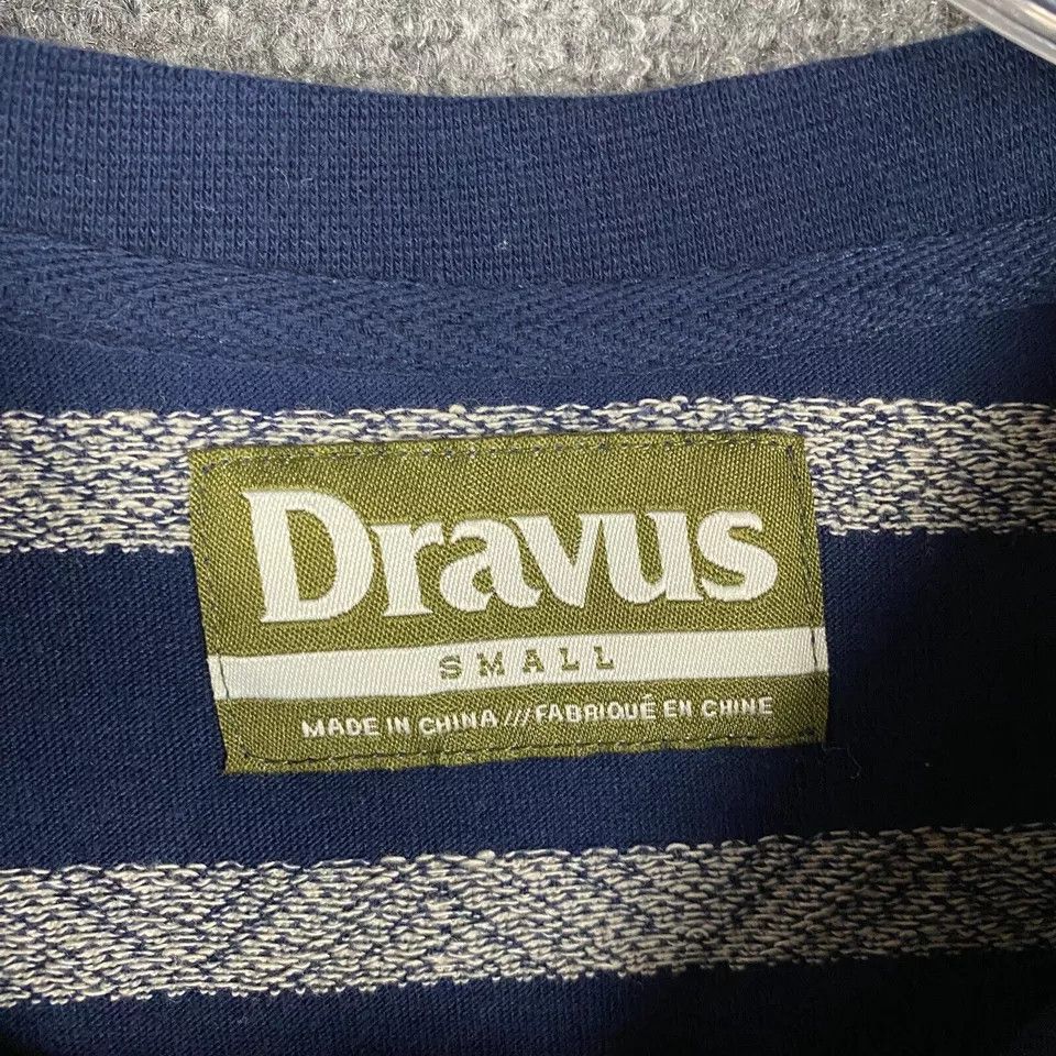 Dravus Dravus T-Shirt Men's Short Sleeve Cotton Blend Adults Blue S Size US S / EU 44-46 / 1 - 3 Thumbnail