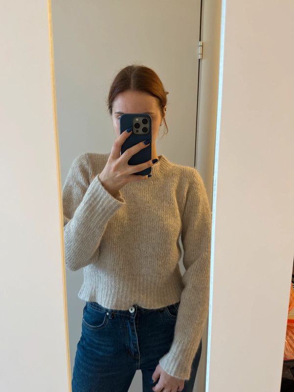 Other Womens sweater knitwear sweatshirt pullover Lindex M wool Size M / US 6-8 / IT 42-44 - 2 Thumbnail