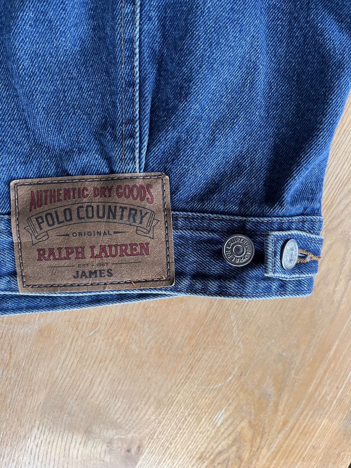 Ralph Lauren Ralph Lauren Country - USA Flag Denim Jacket Size US M / EU 48-50 / 2 - 3 Thumbnail