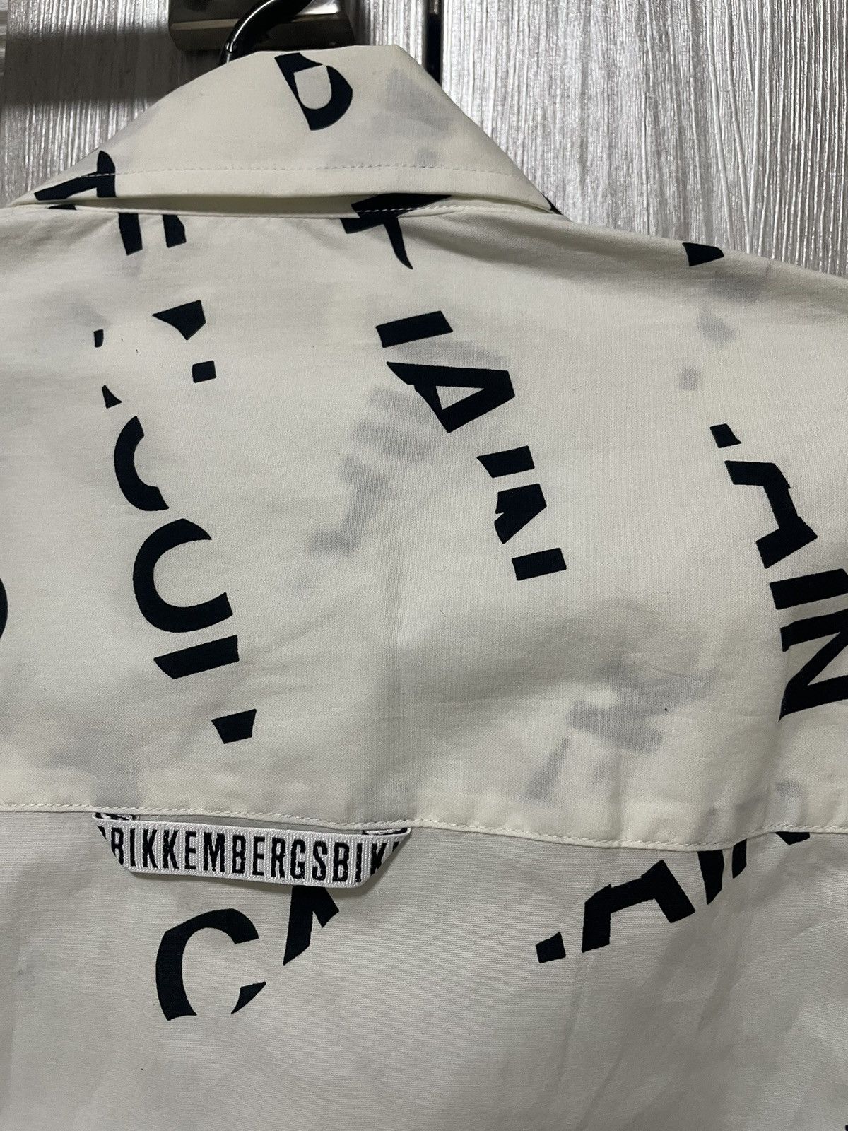 Dirk Bikkembergs Dirk Bikkembergs Monogram Rare Shirt Classic Size US M / EU 48-50 / 2 - 10 Thumbnail