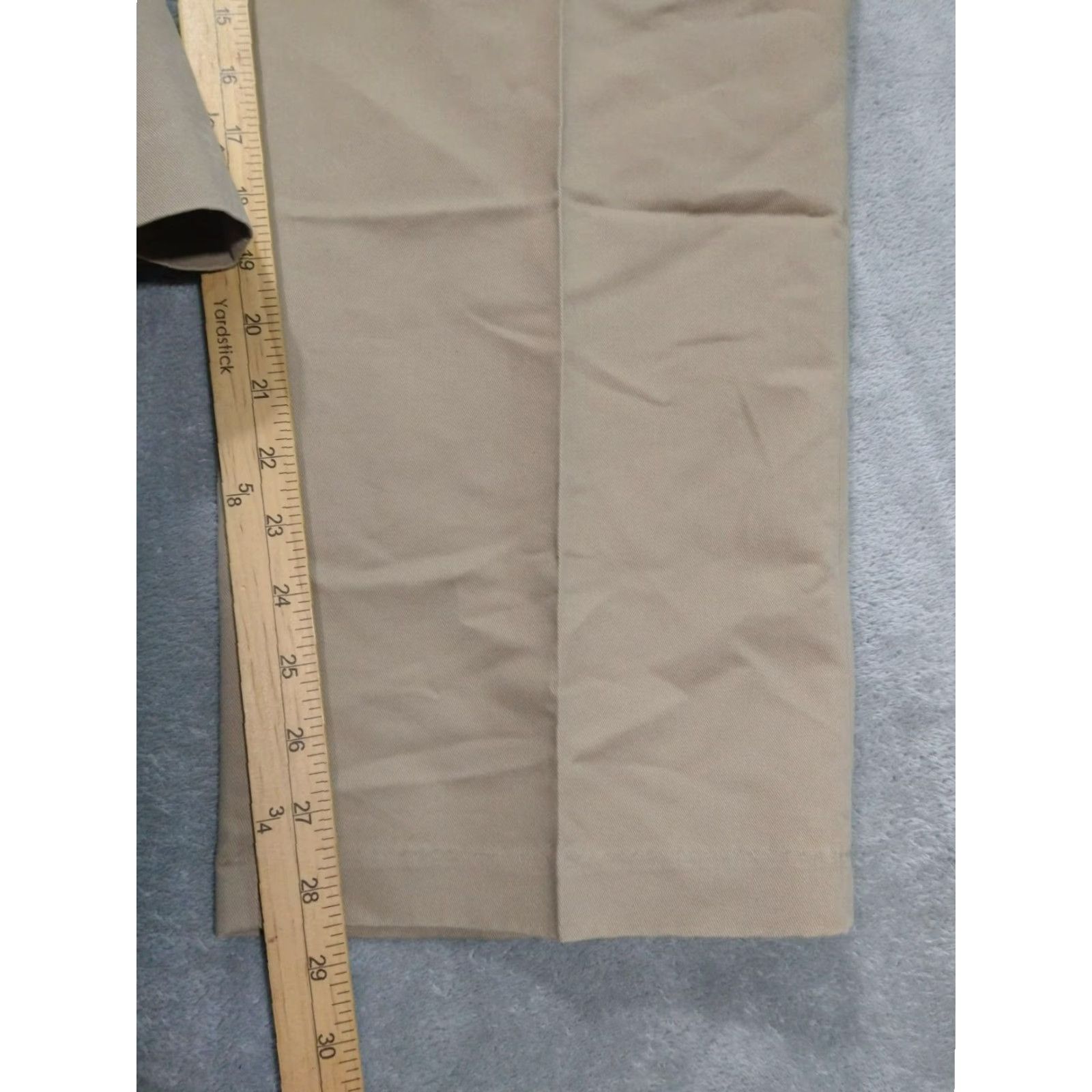 Dockers DOCKERS Pants Mens 38x29 Khakis Flat Front Classic Fit Beige D3 City Preppy 90s Mens Size US 38 / EU 54 - 5 Thumbnail