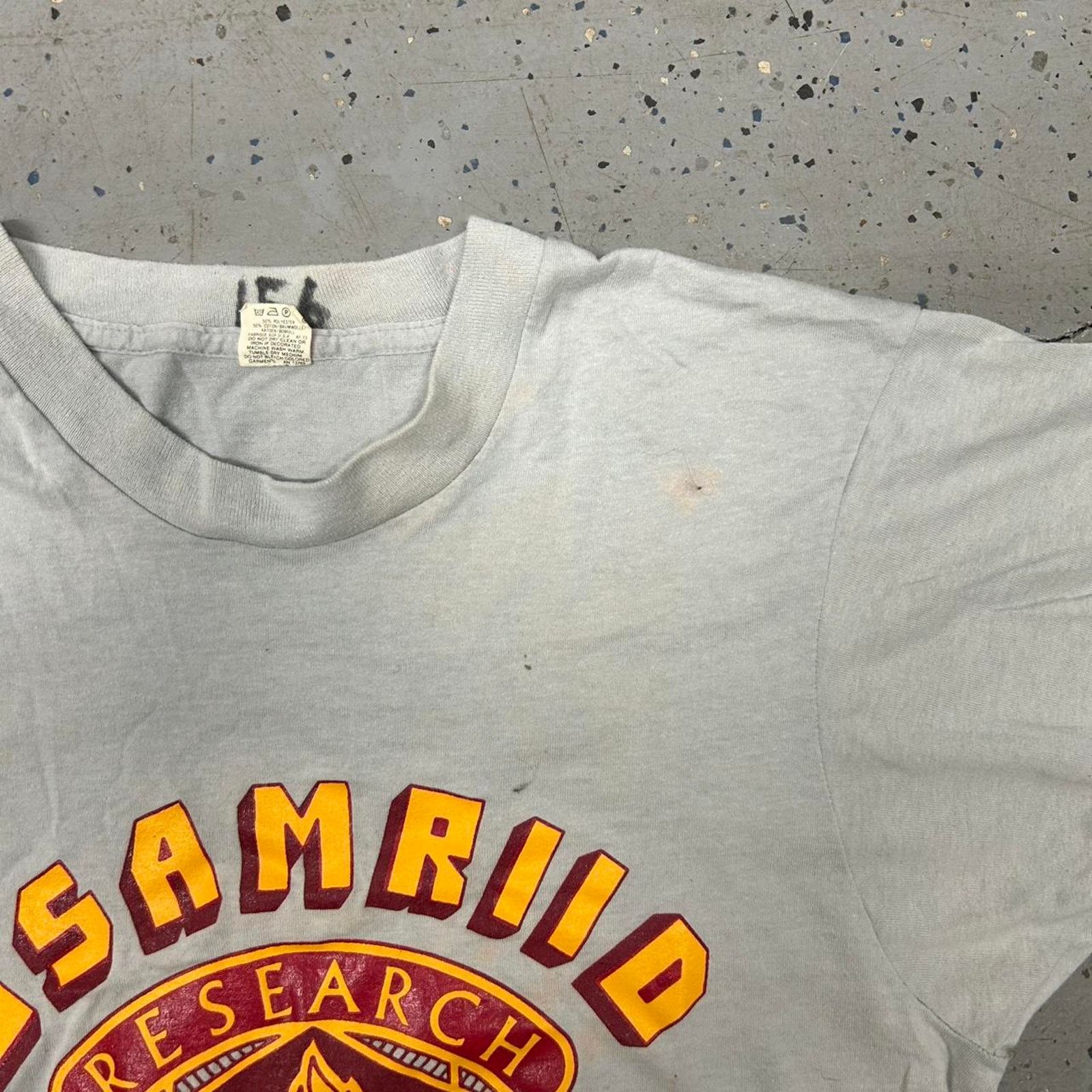 Other 1980s USAMRIID Research For The Soldier cotton t-shirt Size US M / EU 48-50 / 2 - 3 Thumbnail