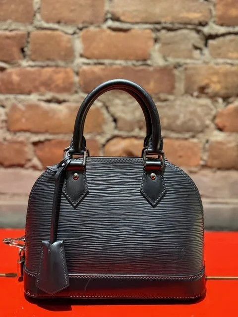 Louis Vuitton Louis Vuitton Alma BB – Épi Leather “Gunmetal” (2015) Size ONE SIZE - 1 Thumbnail