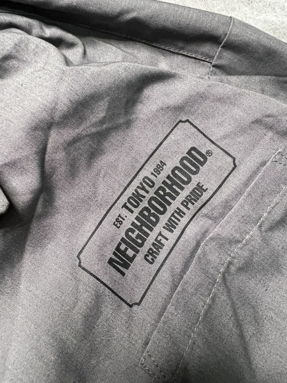 Neighborhood Neighborhood S/S 23 Classic Logo Work Shirt Size US M / EU 48-50 / 2 - 5 Thumbnail