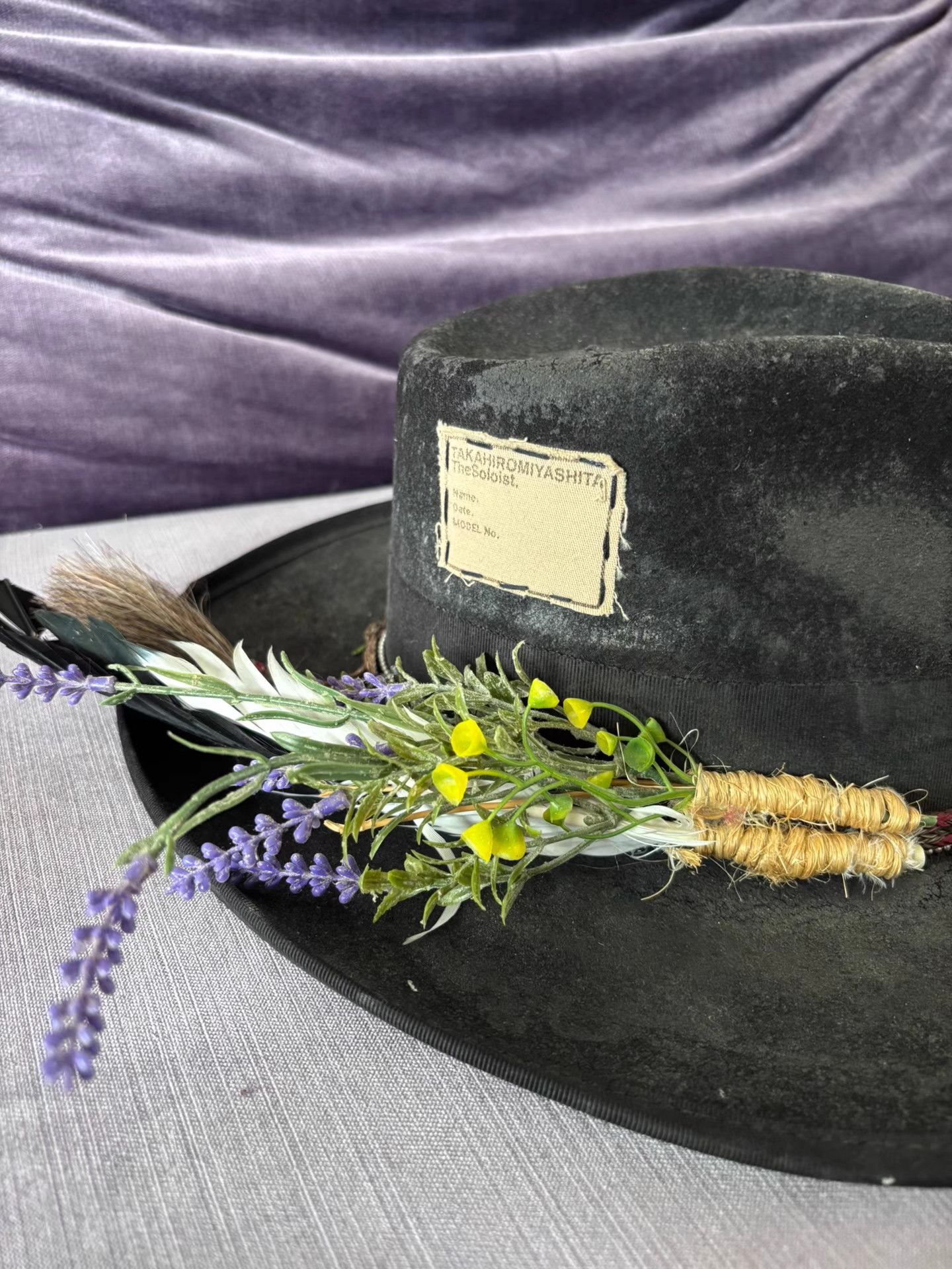 Takahiromiyashita The Soloist. The soloist x Nick fouquet Matchstick Burned Fedora K20 Size ONE SIZE - 2 Thumbnail