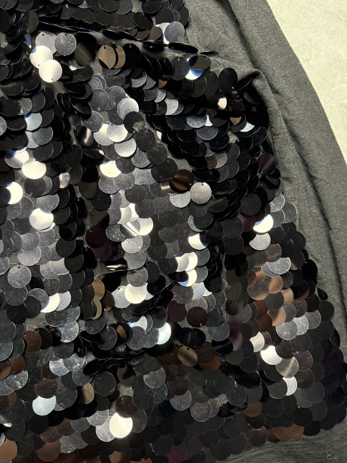 Junya Watanabe Junya Watanabe Wool Mesh Sequin Attached Sweatshirt Size US S / EU 44-46 / 1 - 5 Thumbnail