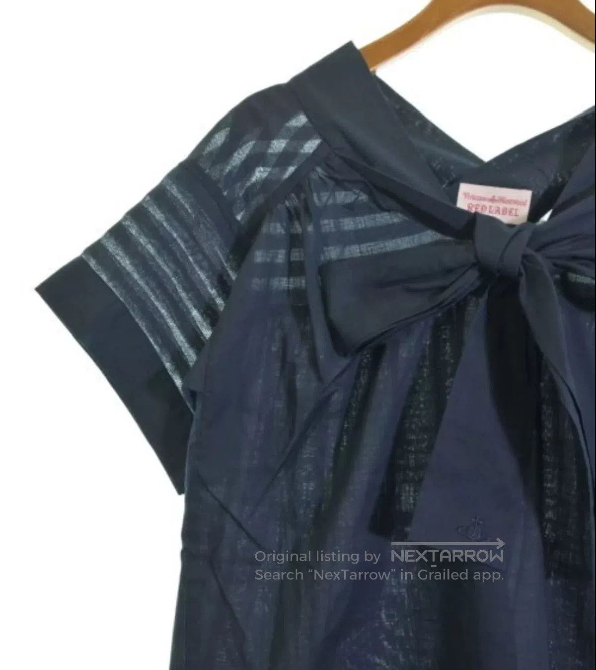 Vivienne Westwood Red Label Bow Short Sleeve Top.